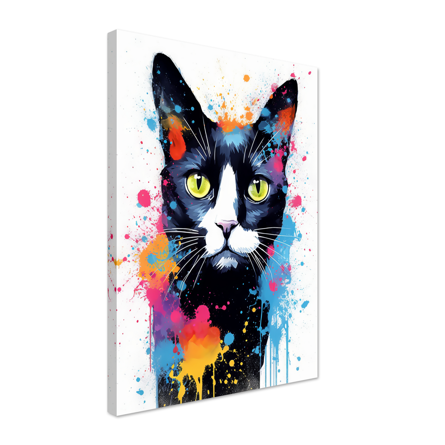 Cat Black (Pop Art) (CAT87)
