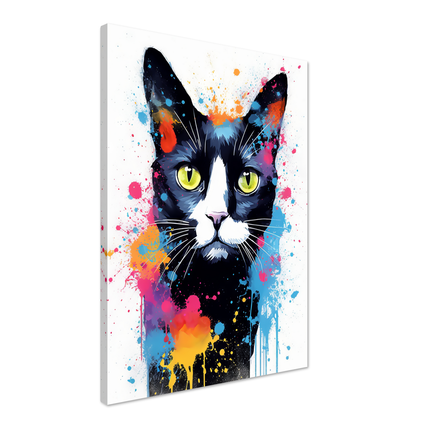 Cat Black (Pop Art) (CAT87)