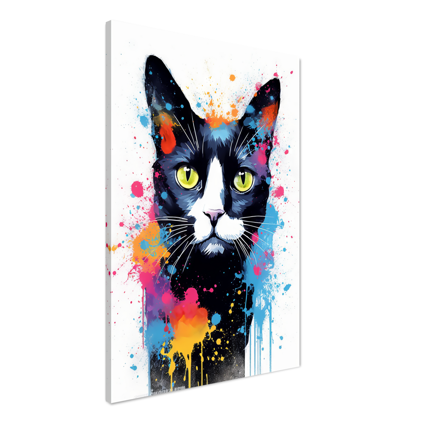 Cat Black (Pop Art) (CAT87)