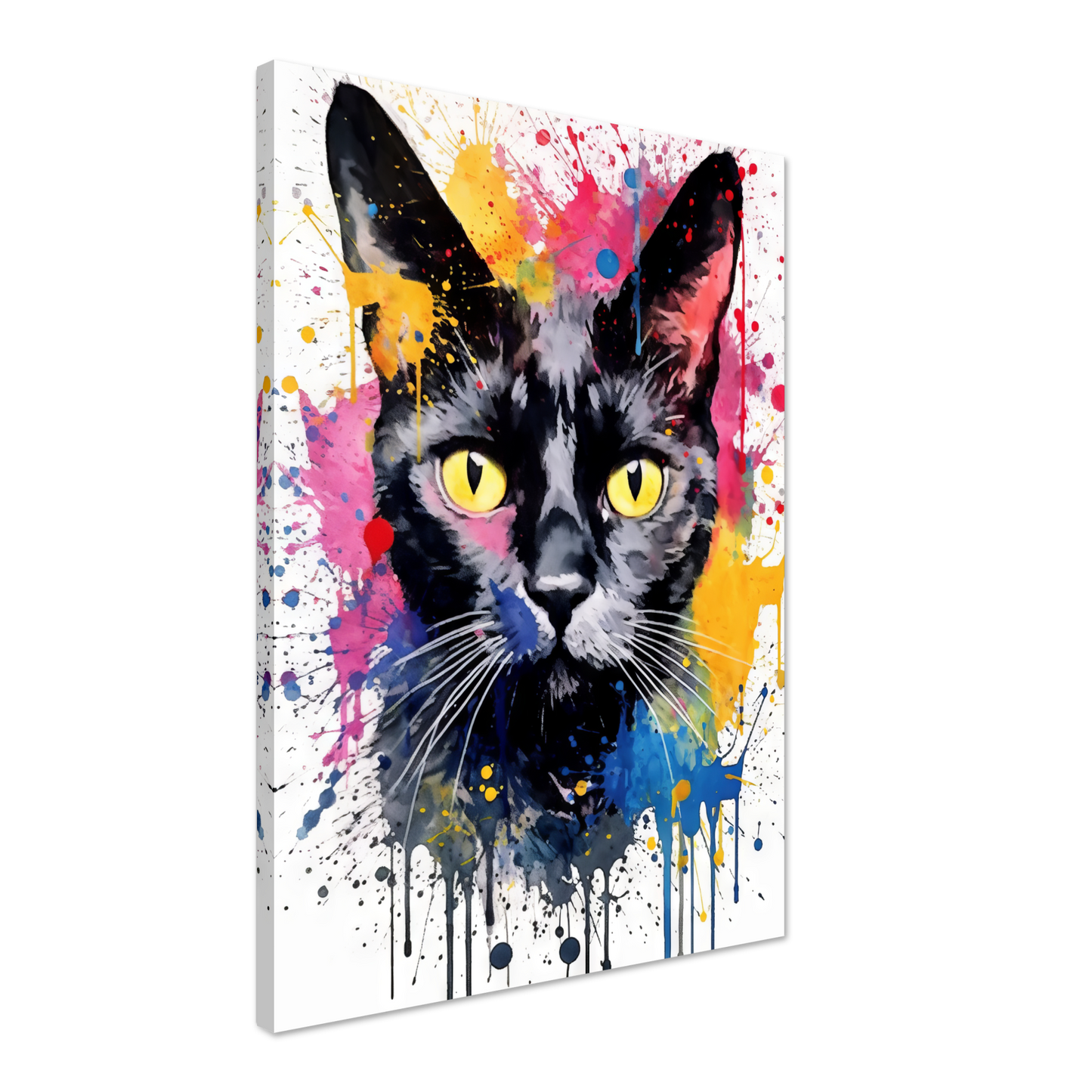 Cat Black (Pop Art) (CAT88)