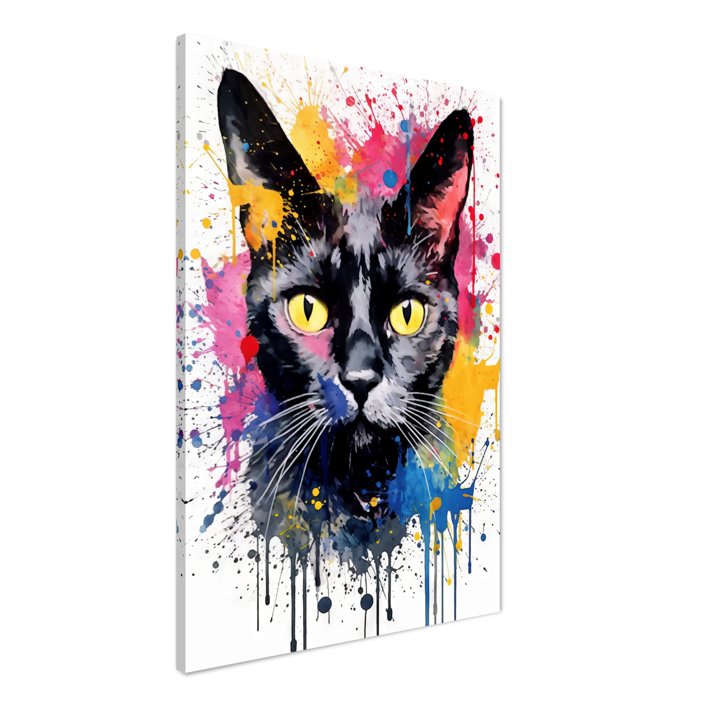 Cat Black (Pop Art) (CAT88)