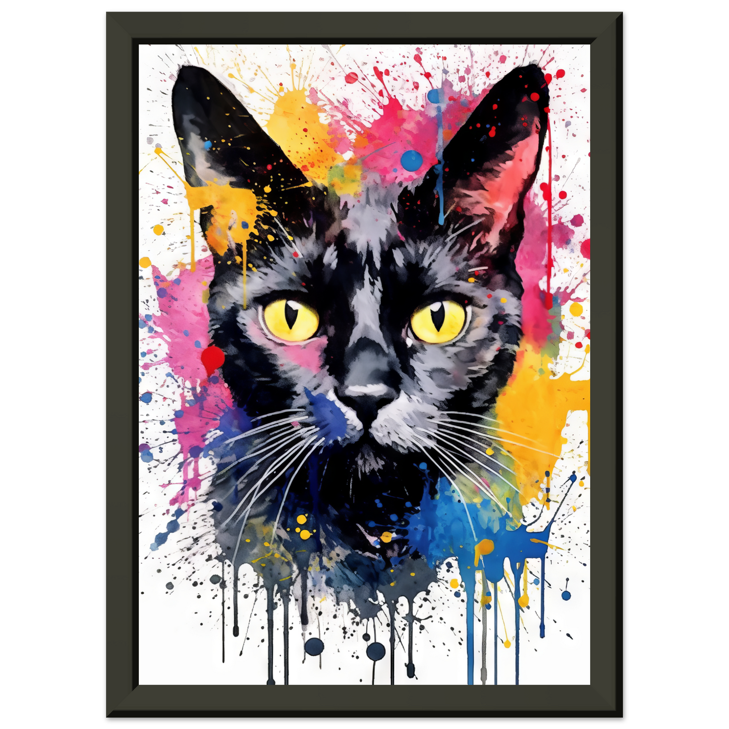 Cat Black (Pop Art) (CAT88)