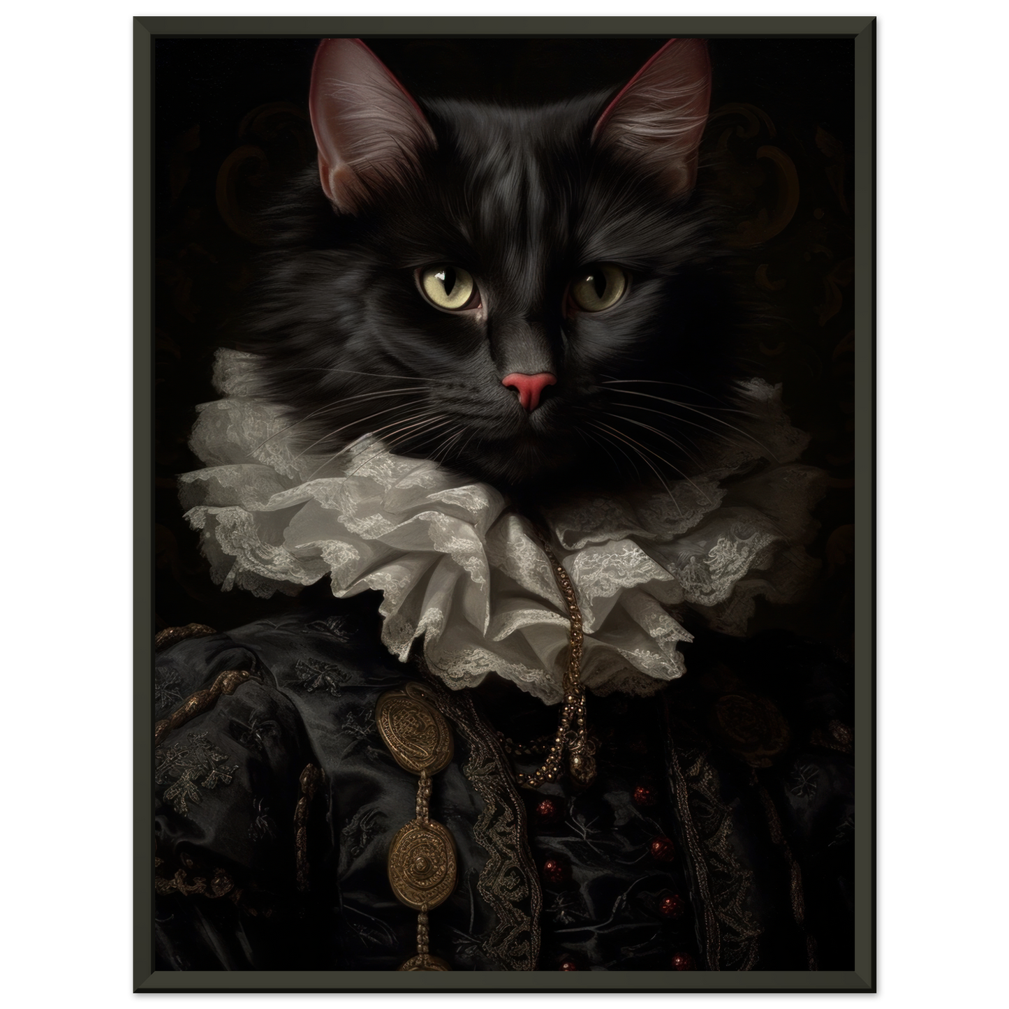Katze Schwarz Renaissance (CAT99)