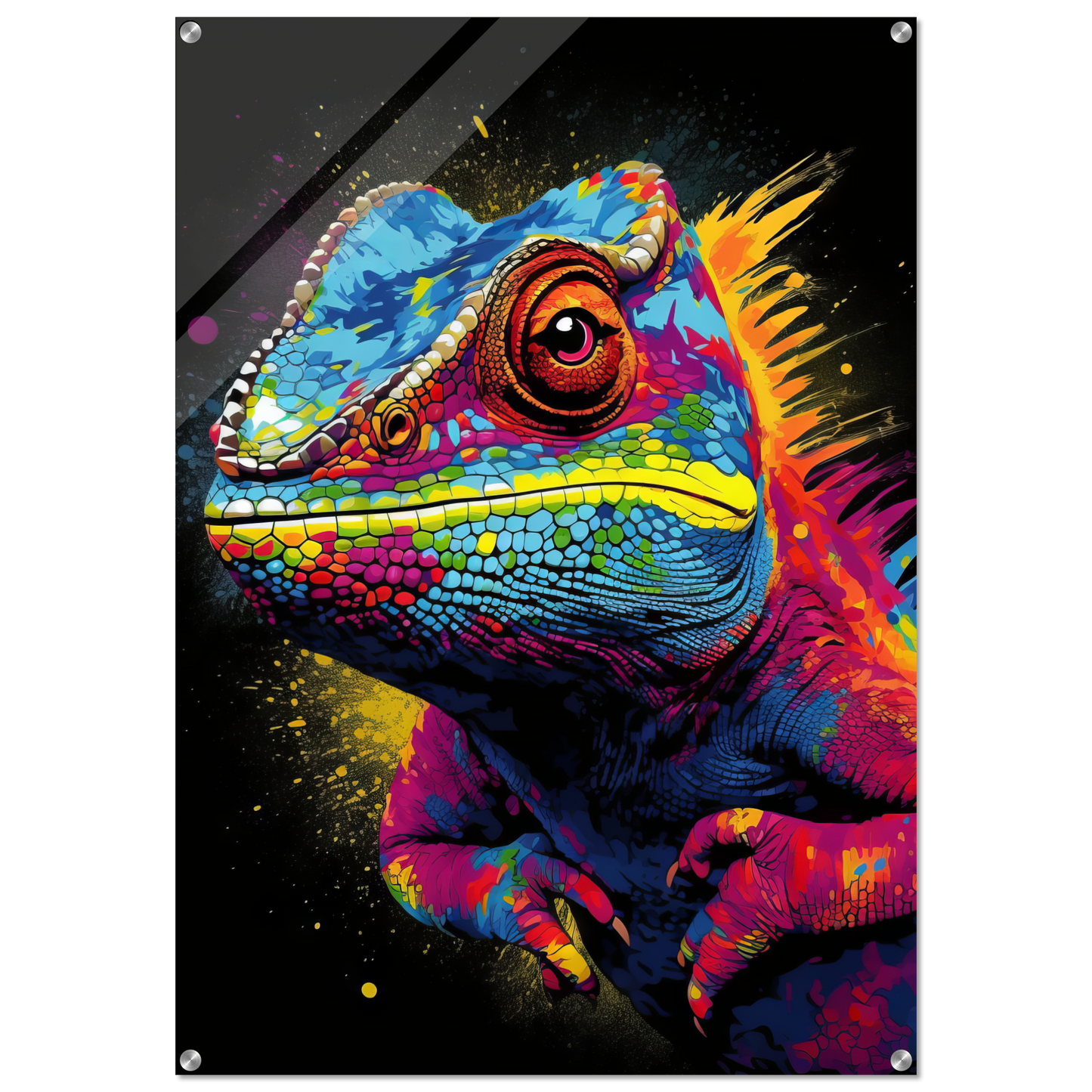 Chameleon (pop art) (CHAMELEON01)