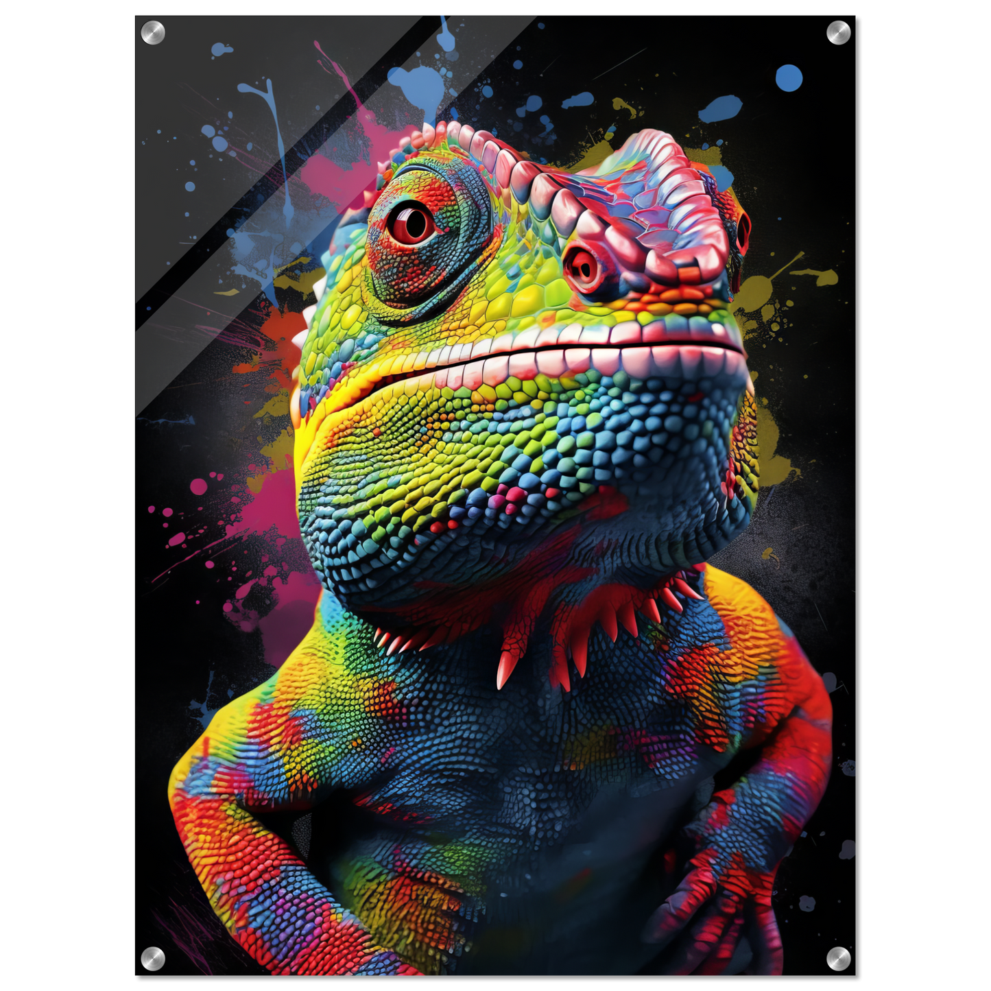 Chameleon (pop art) (CHAMELEON02)