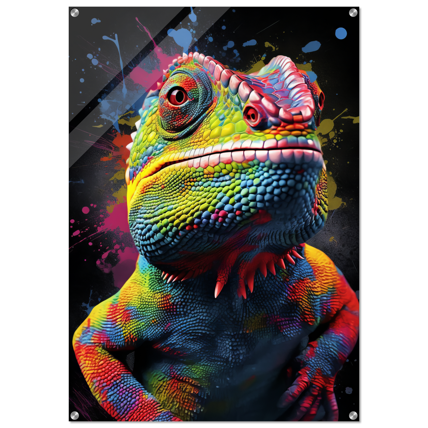 Chameleon (pop art) (CHAMELEON02)