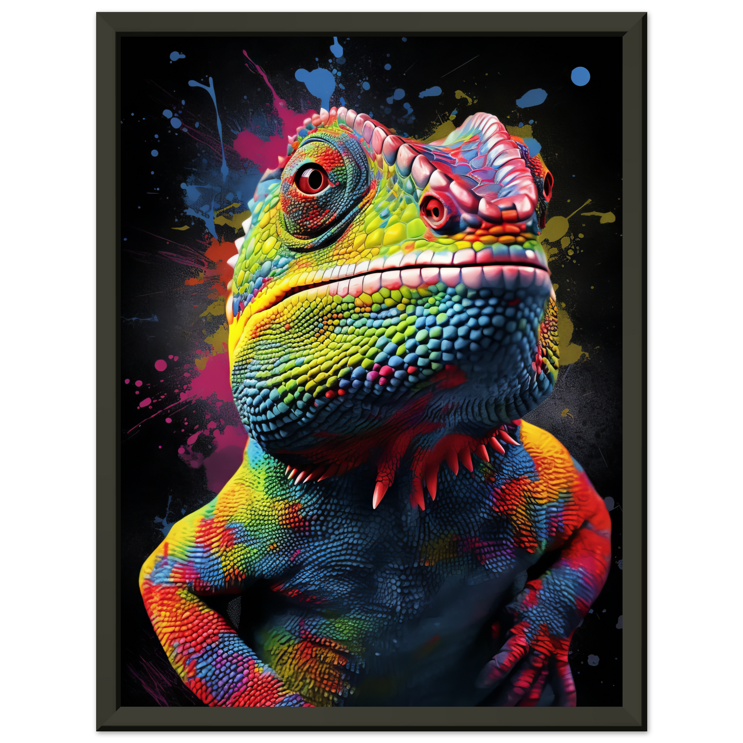 Chameleon (pop art) (CHAMELEON02)