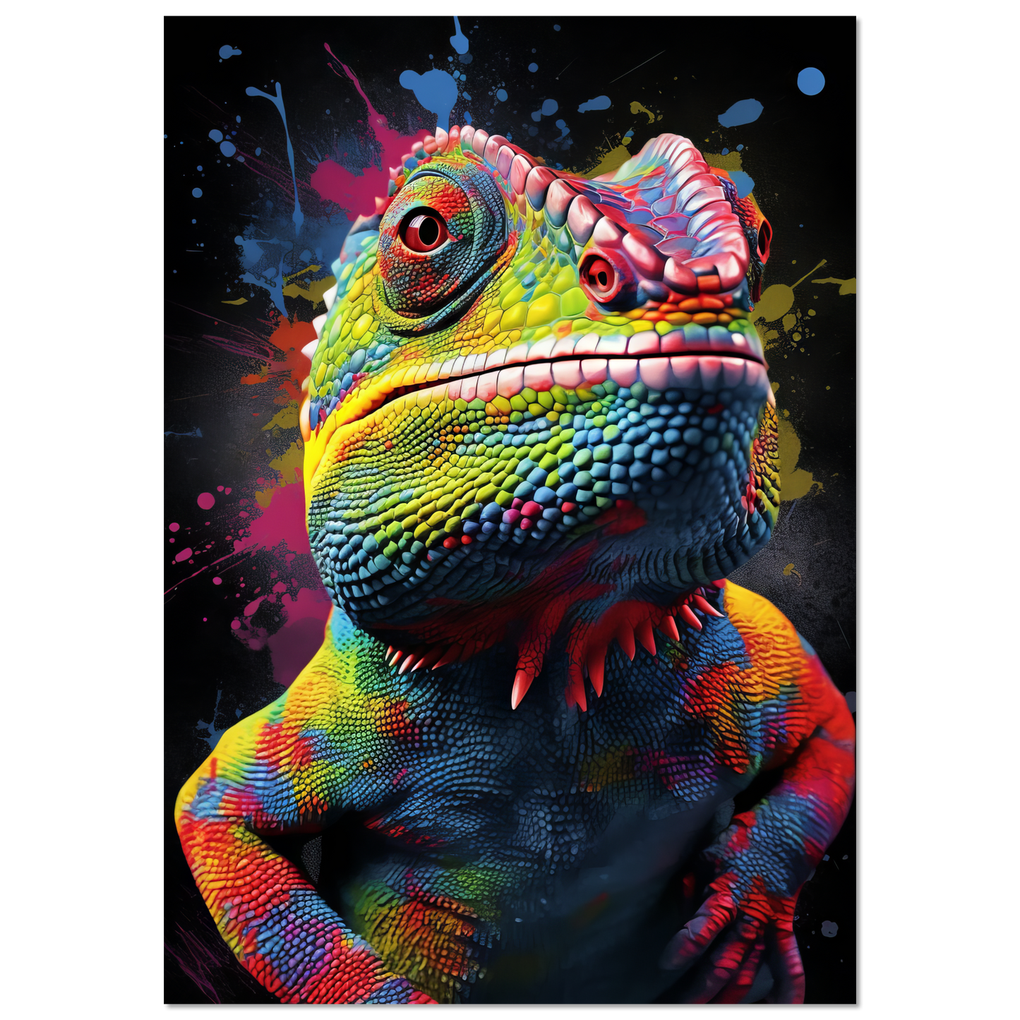 Chameleon (pop art) (CHAMELEON02)