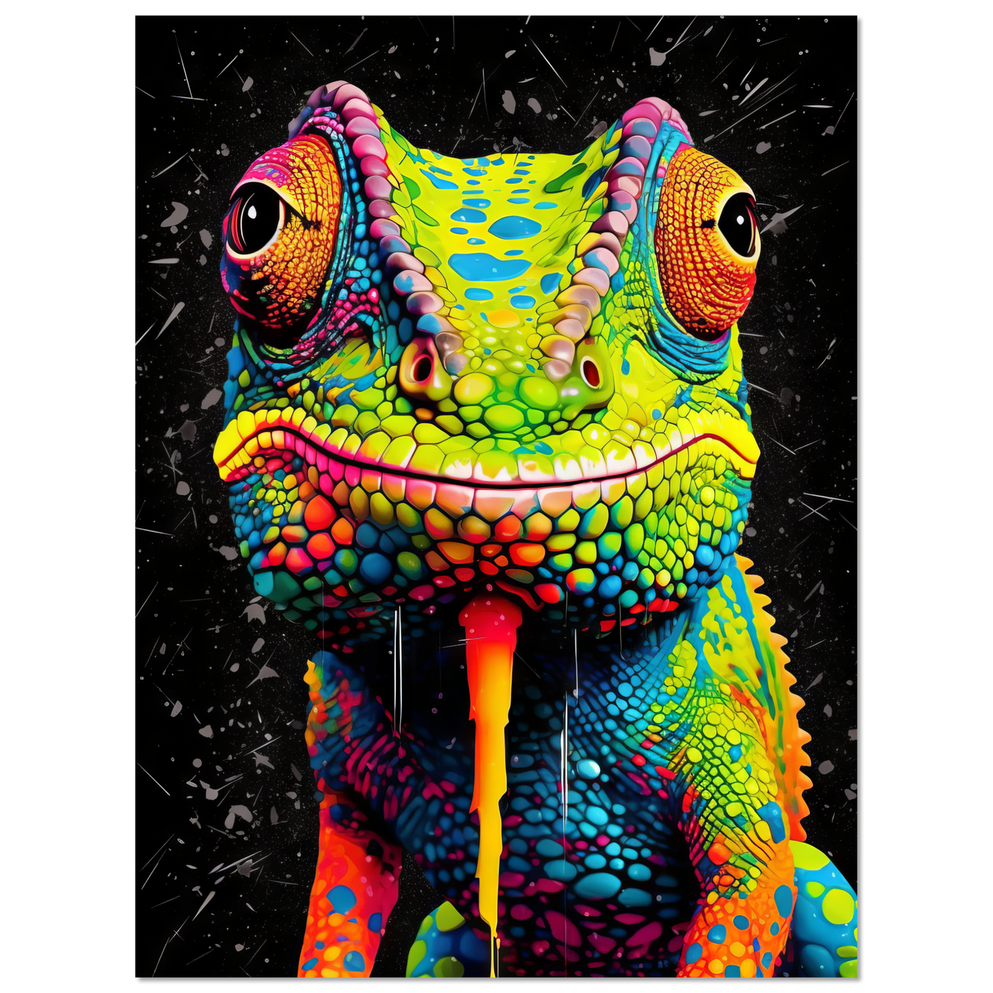 Chameleon (pop art) (CHAMELEON03)