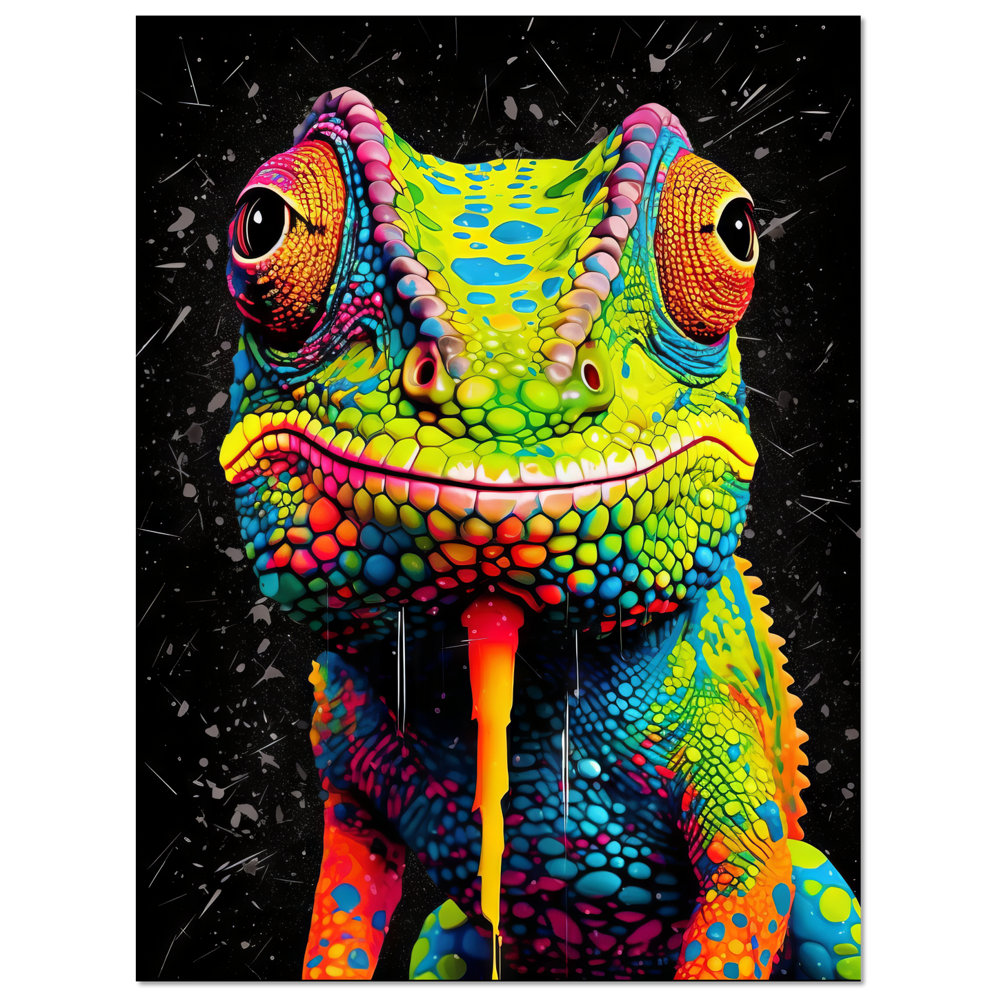 Chameleon (pop art) (CHAMELEON03)
