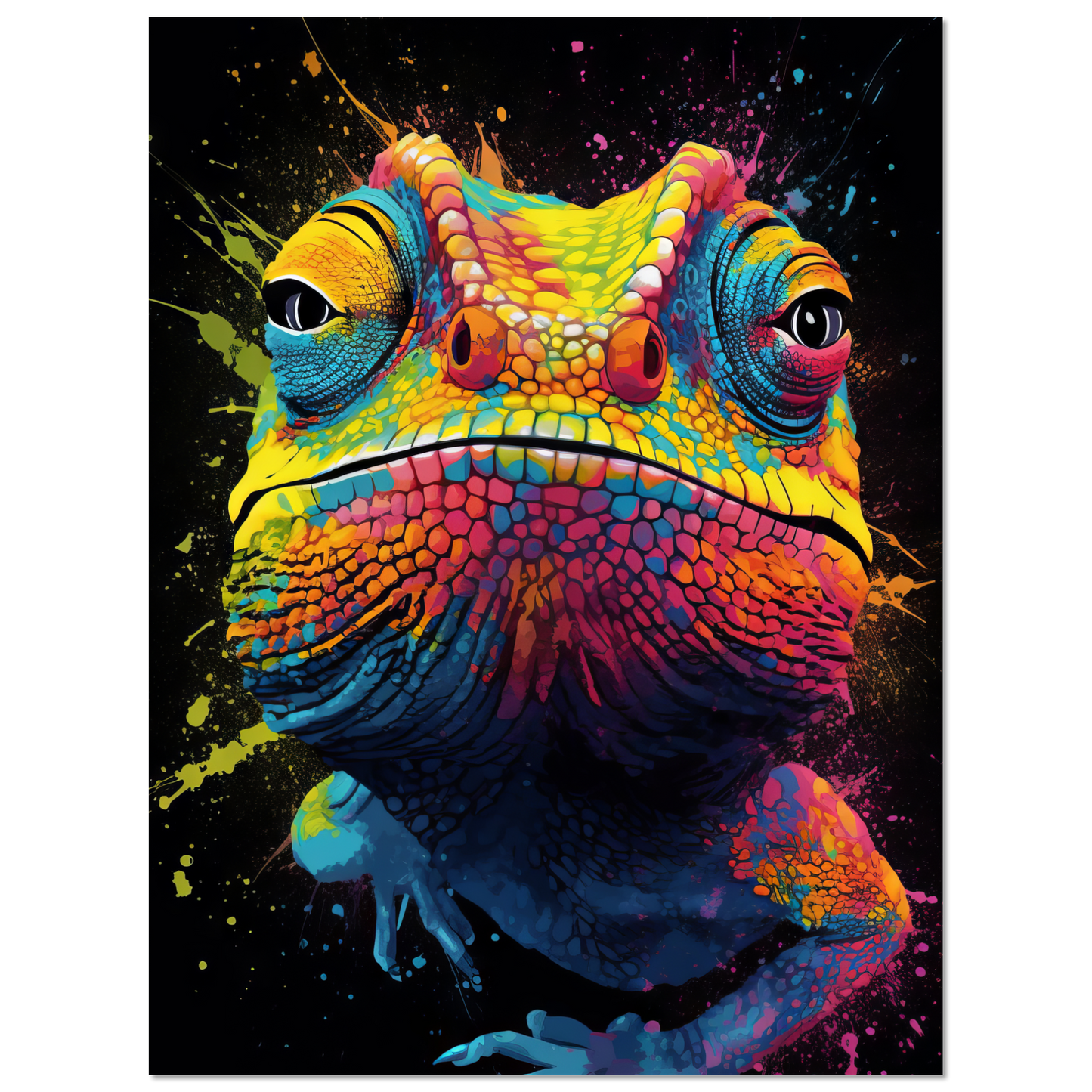 Chameleon (pop art) (CHAMELEON04)