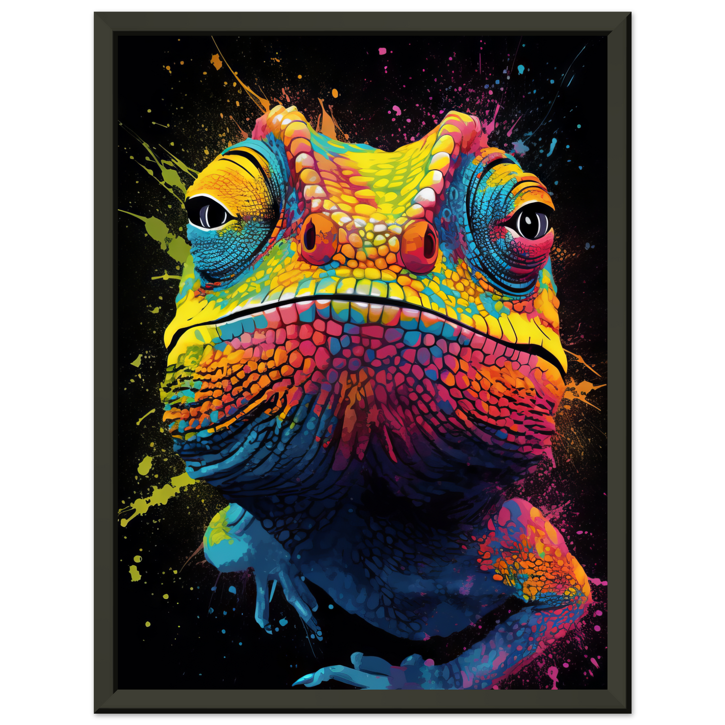 Chameleon (pop art) (CHAMELEON04)