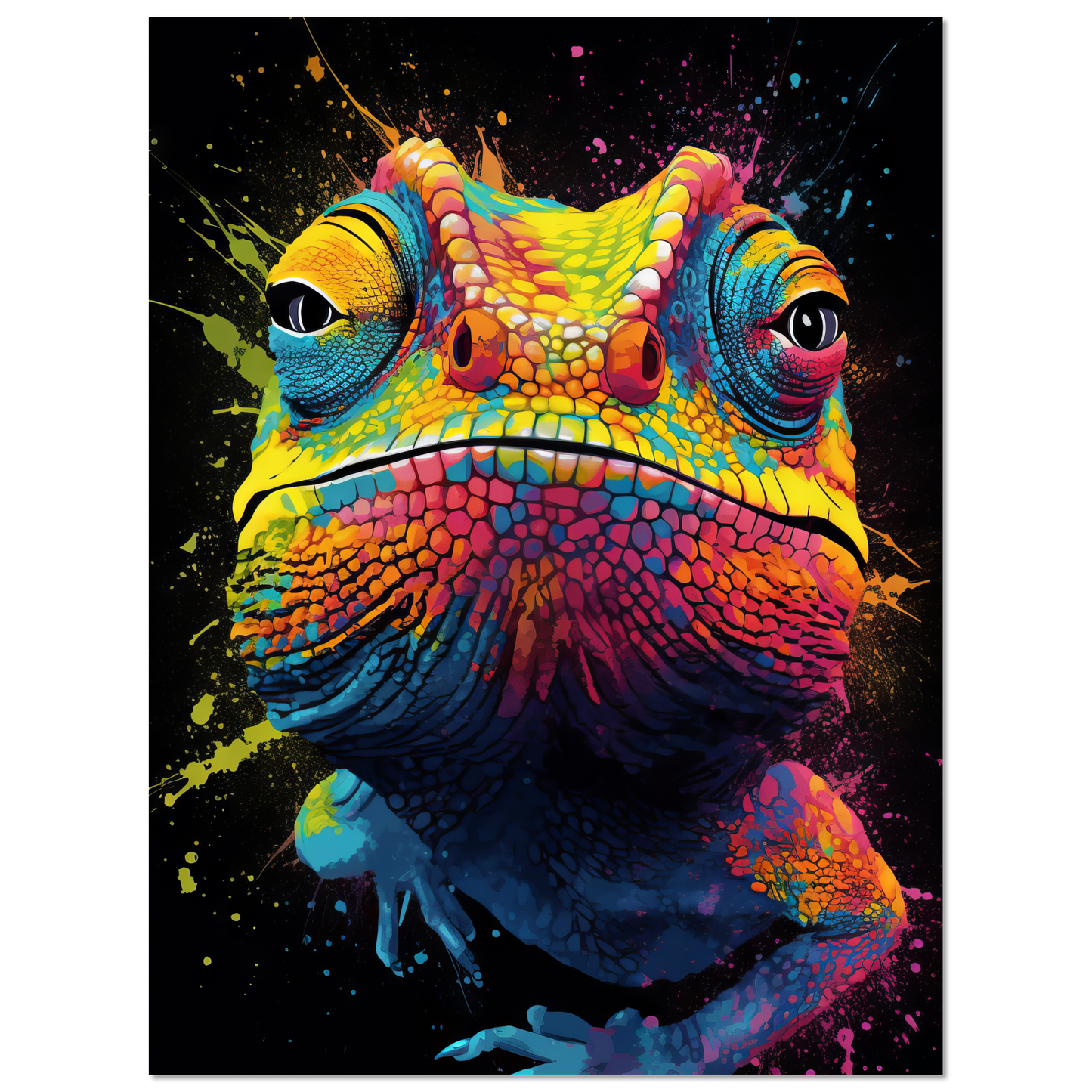 Chameleon (pop art) (CHAMELEON04)