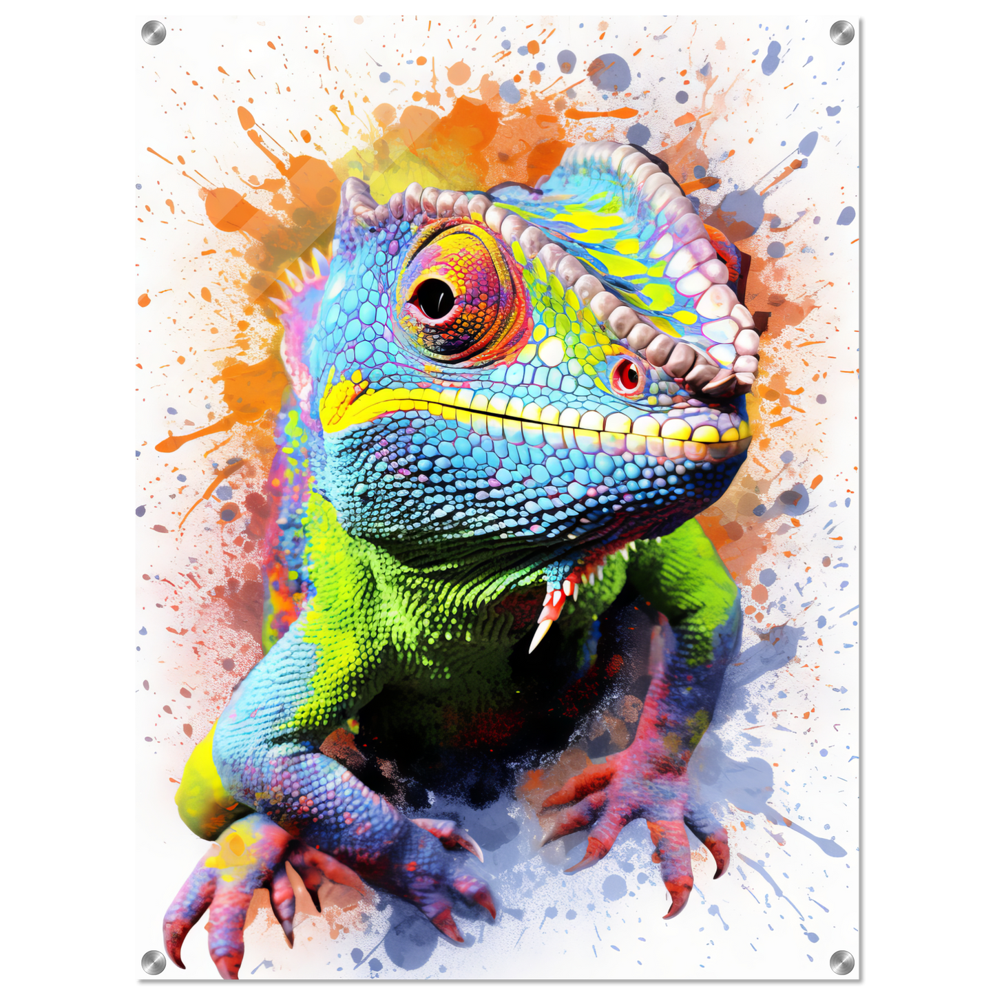 Chameleon (pop art) (CHAMELEON05)