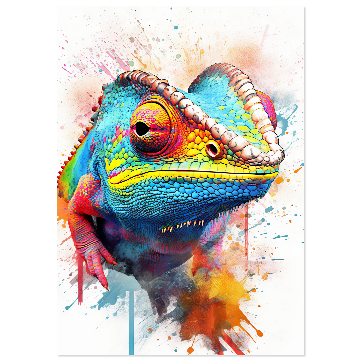 Chameleon (pop art) (CHAMELEON06)