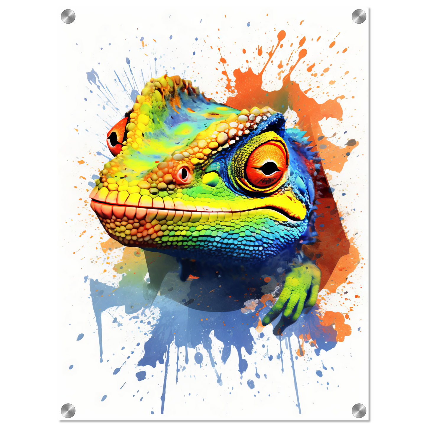Chameleon (pop art) (CHAMELEON07)