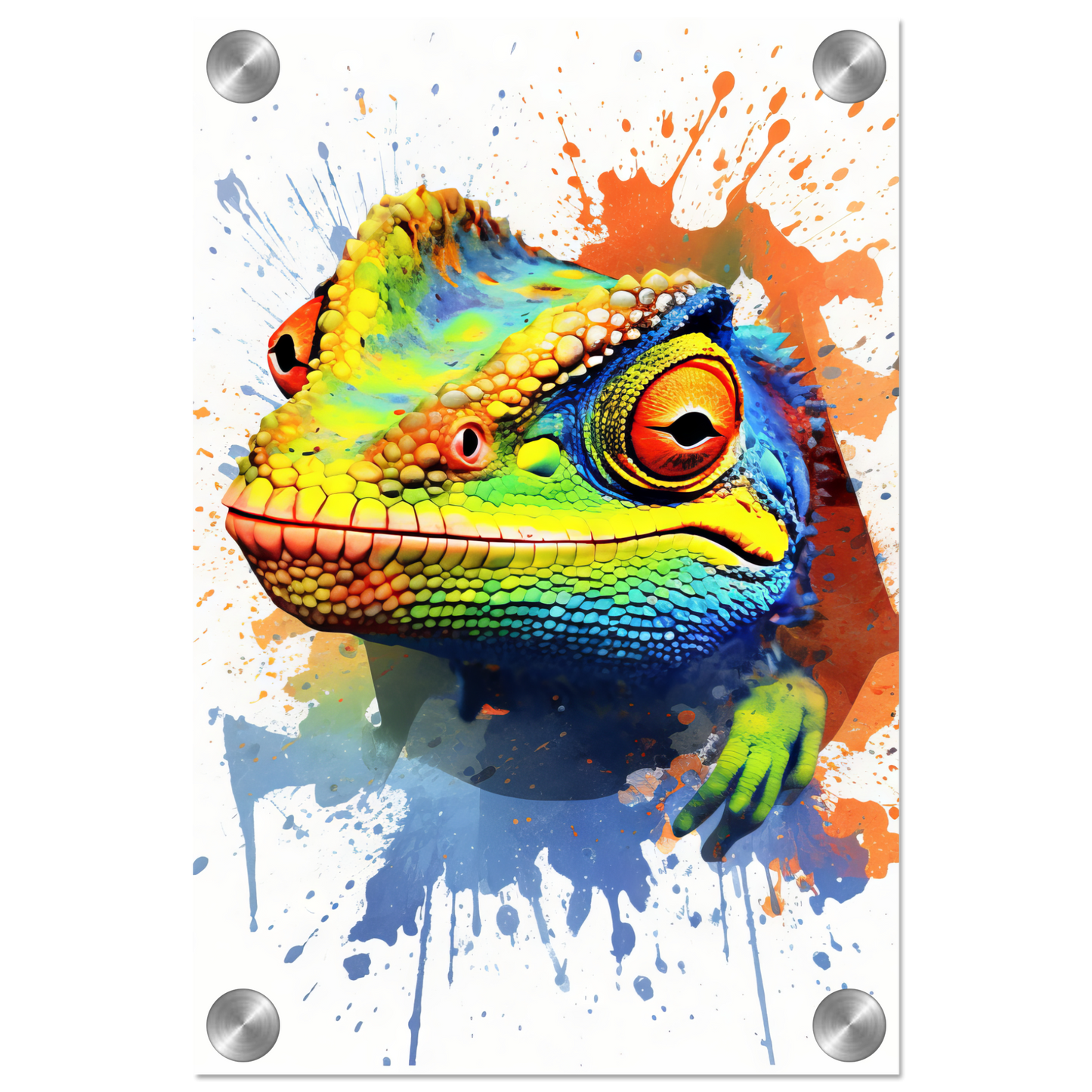 Chameleon (pop art) (CHAMELEON07)