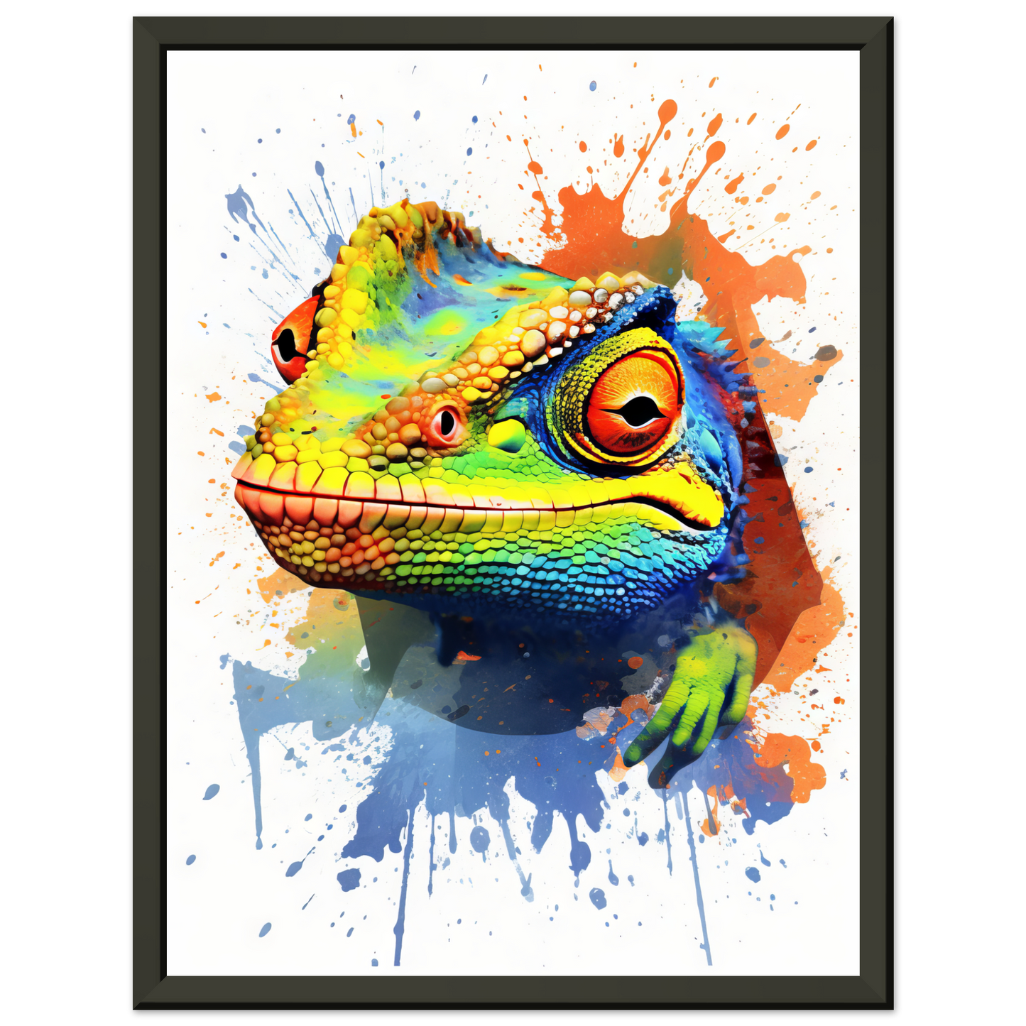 Chameleon (pop art) (CHAMELEON07)