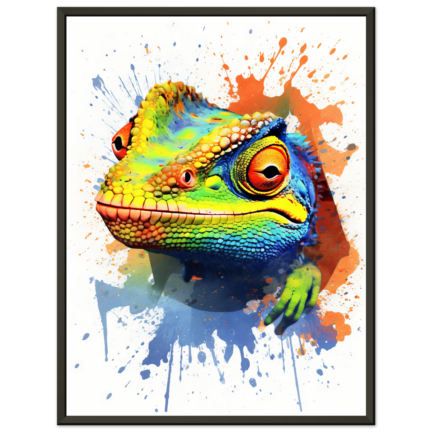 Chameleon (pop art) (CHAMELEON07)
