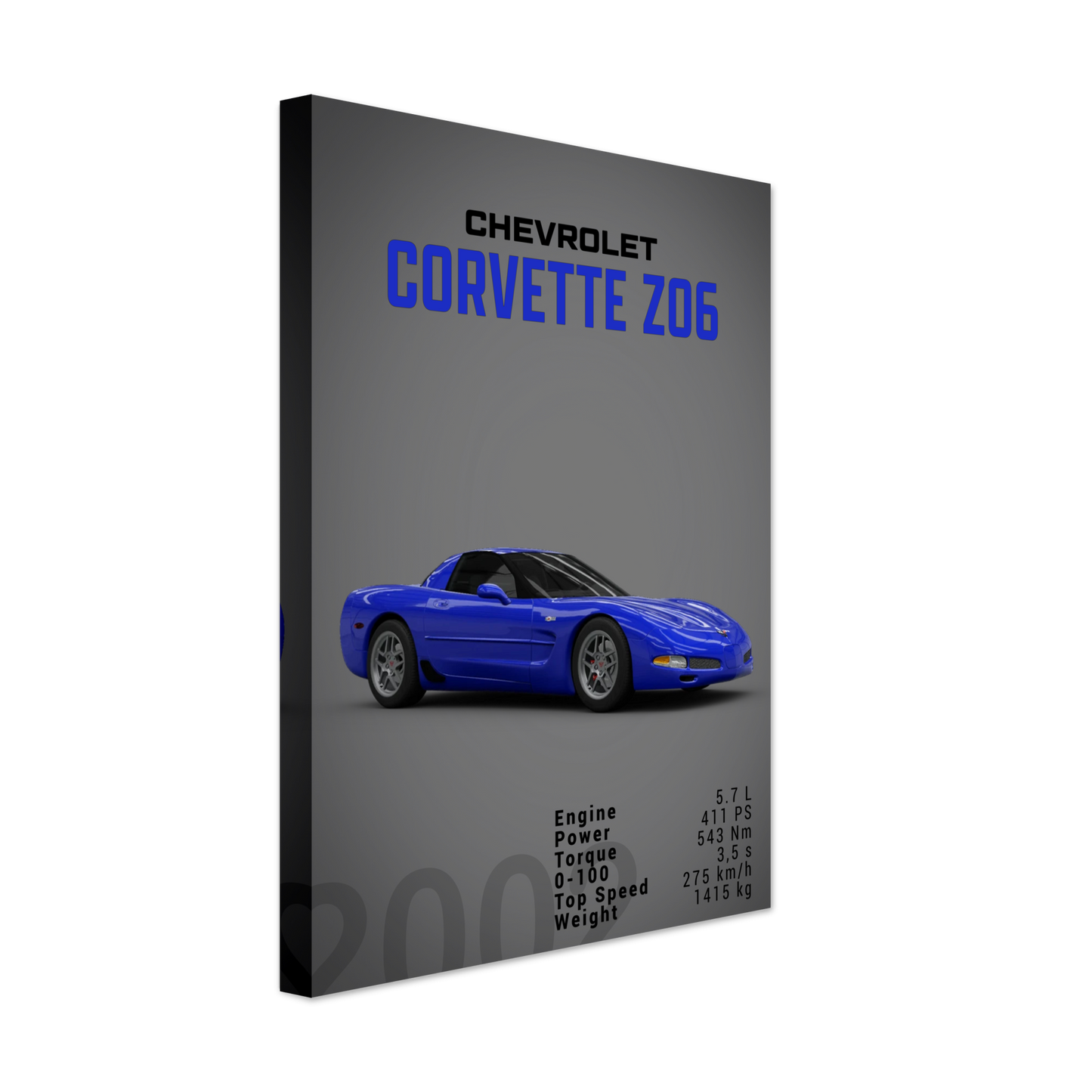 Chevorlet Corvette C5 Z06 (CHEVY02D)