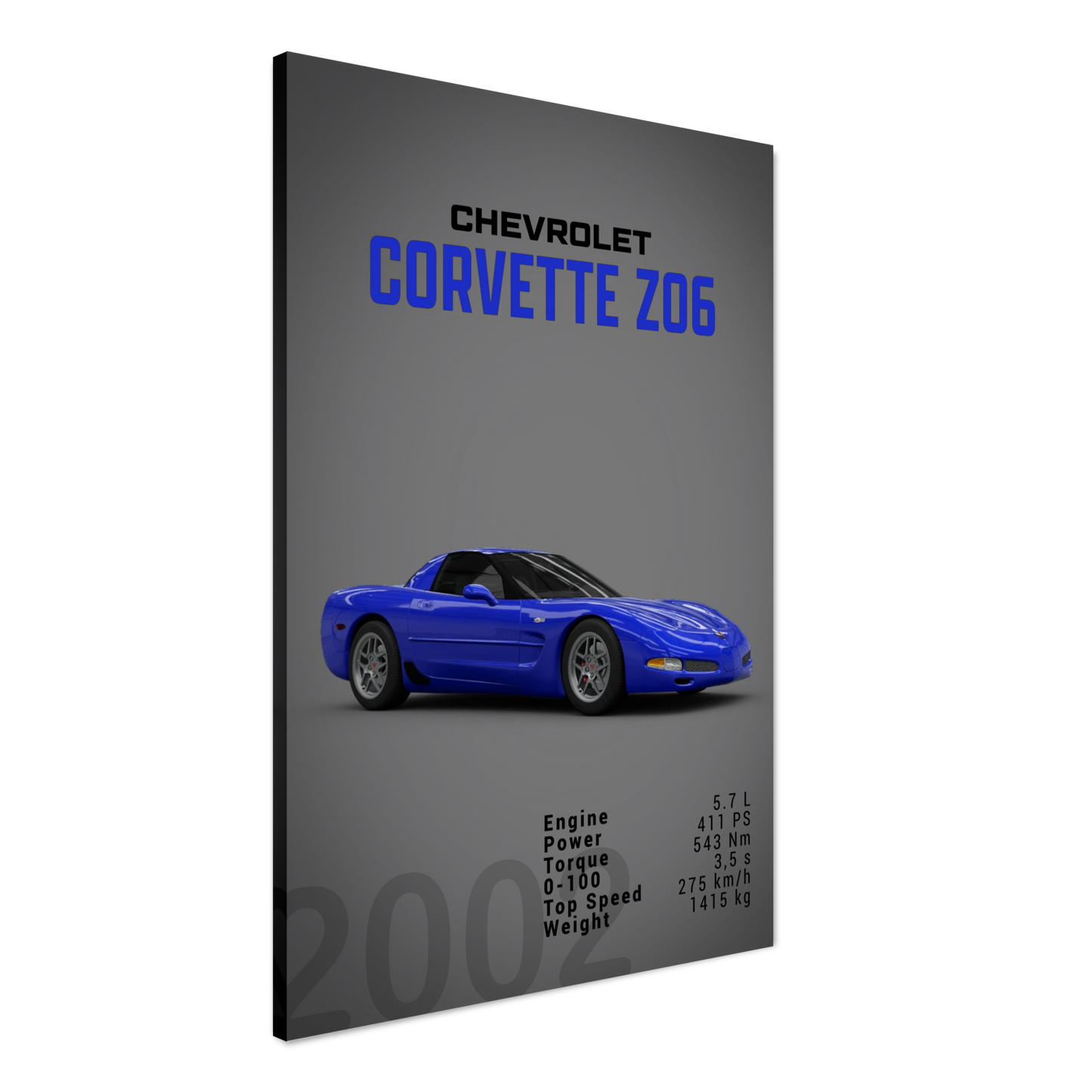 Chevorlet Corvette C5 Z06 (CHEVY02D)
