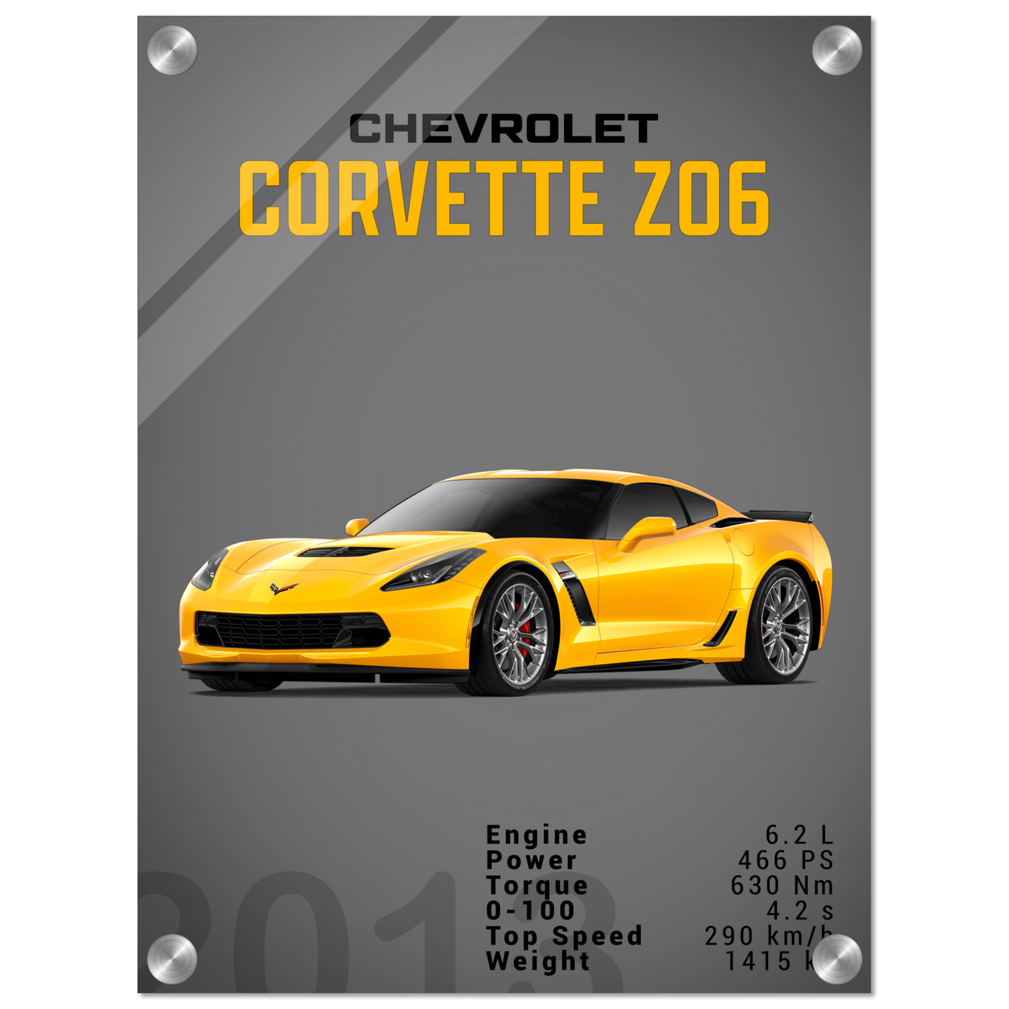 Chevorlet Corvette C7 Z06 (CHEVY03D)