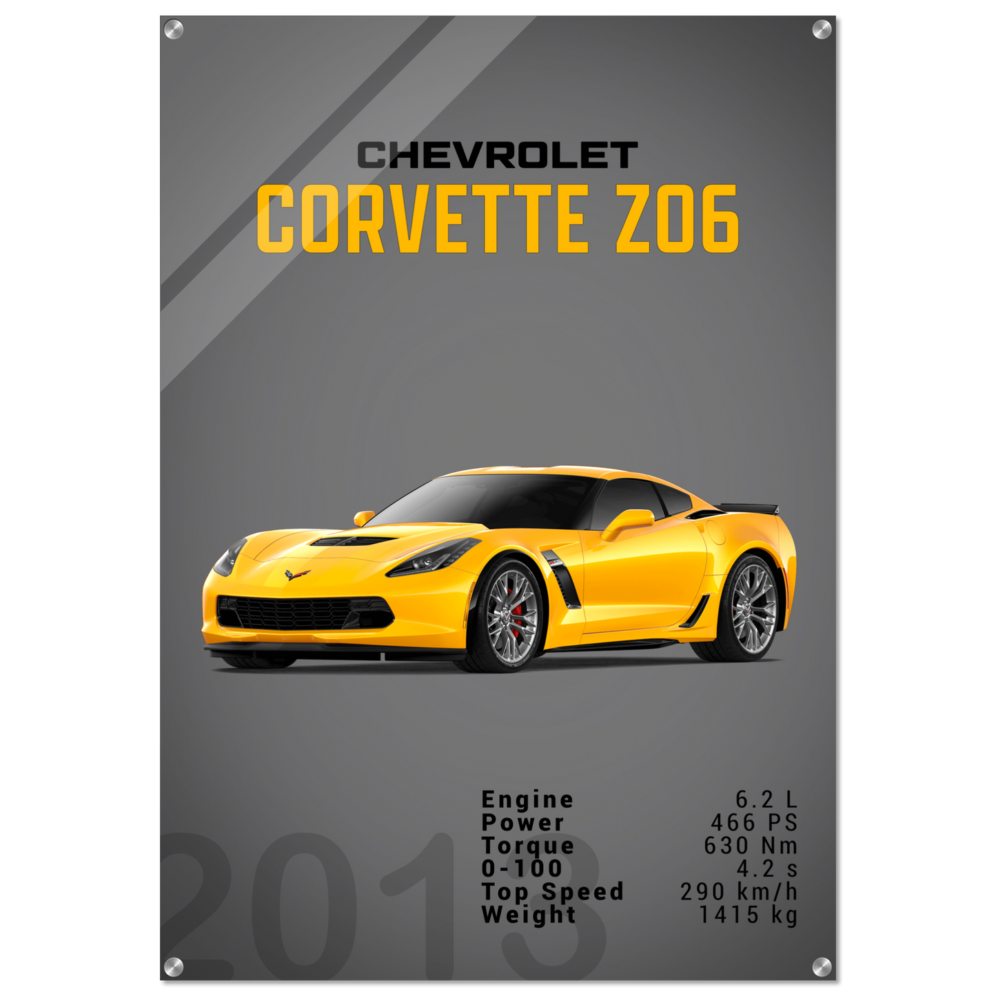 Chevorlet Corvette C7 Z06 (CHEVY03D)