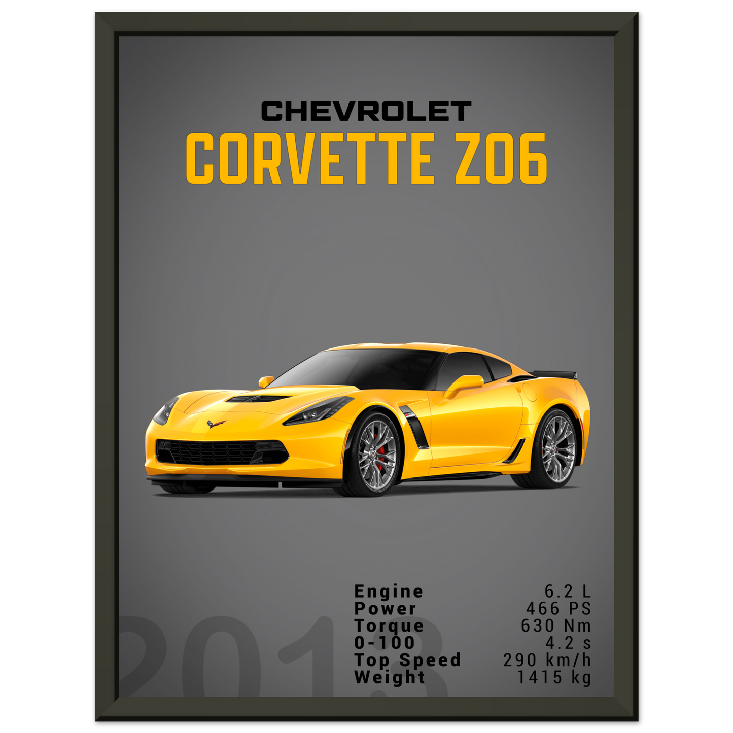 Chevorlet Corvette C7 Z06 (CHEVY03D)