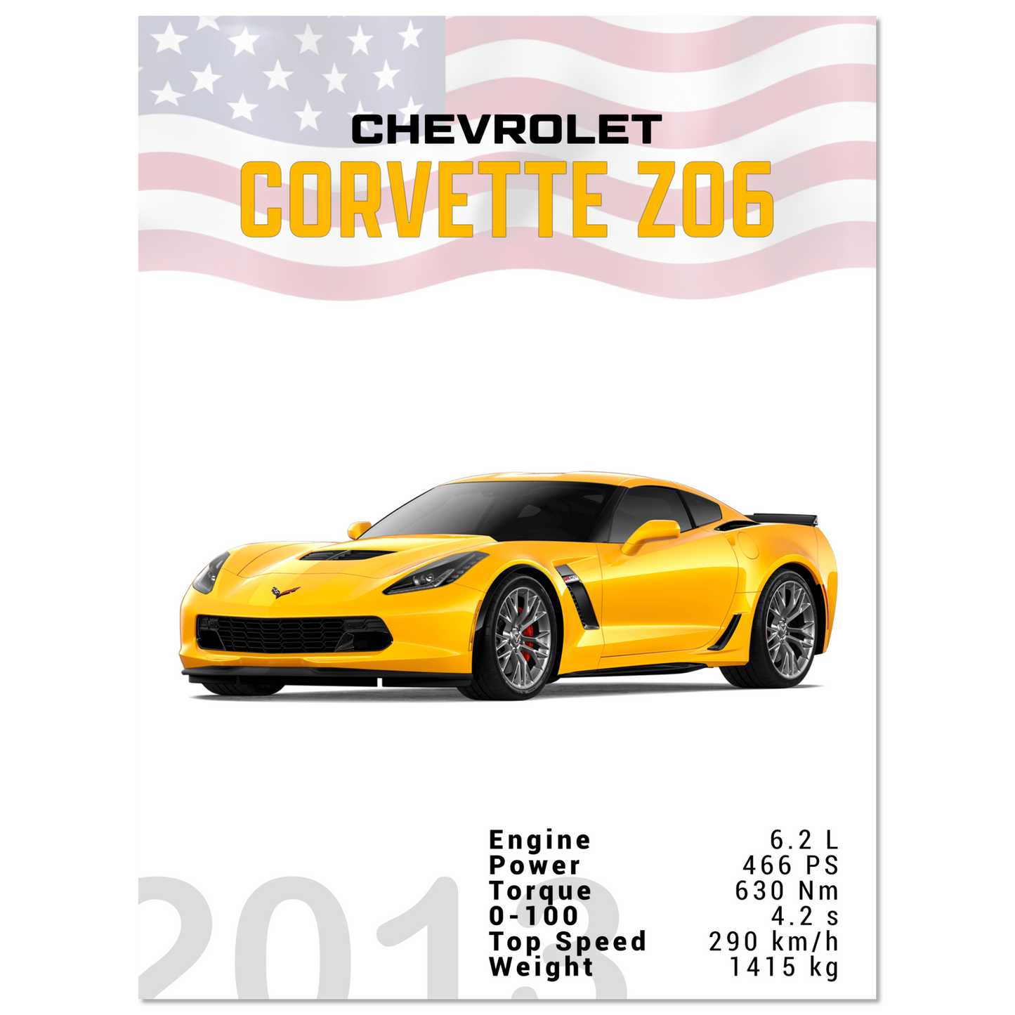 Chevorlet Corvette C7 Z06 (CHEVY03)