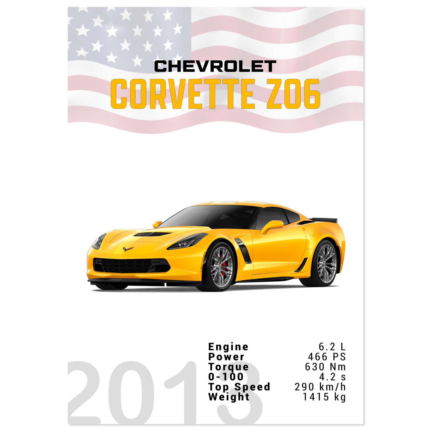 Chevorlet Corvette C7 Z06 (CHEVY03)