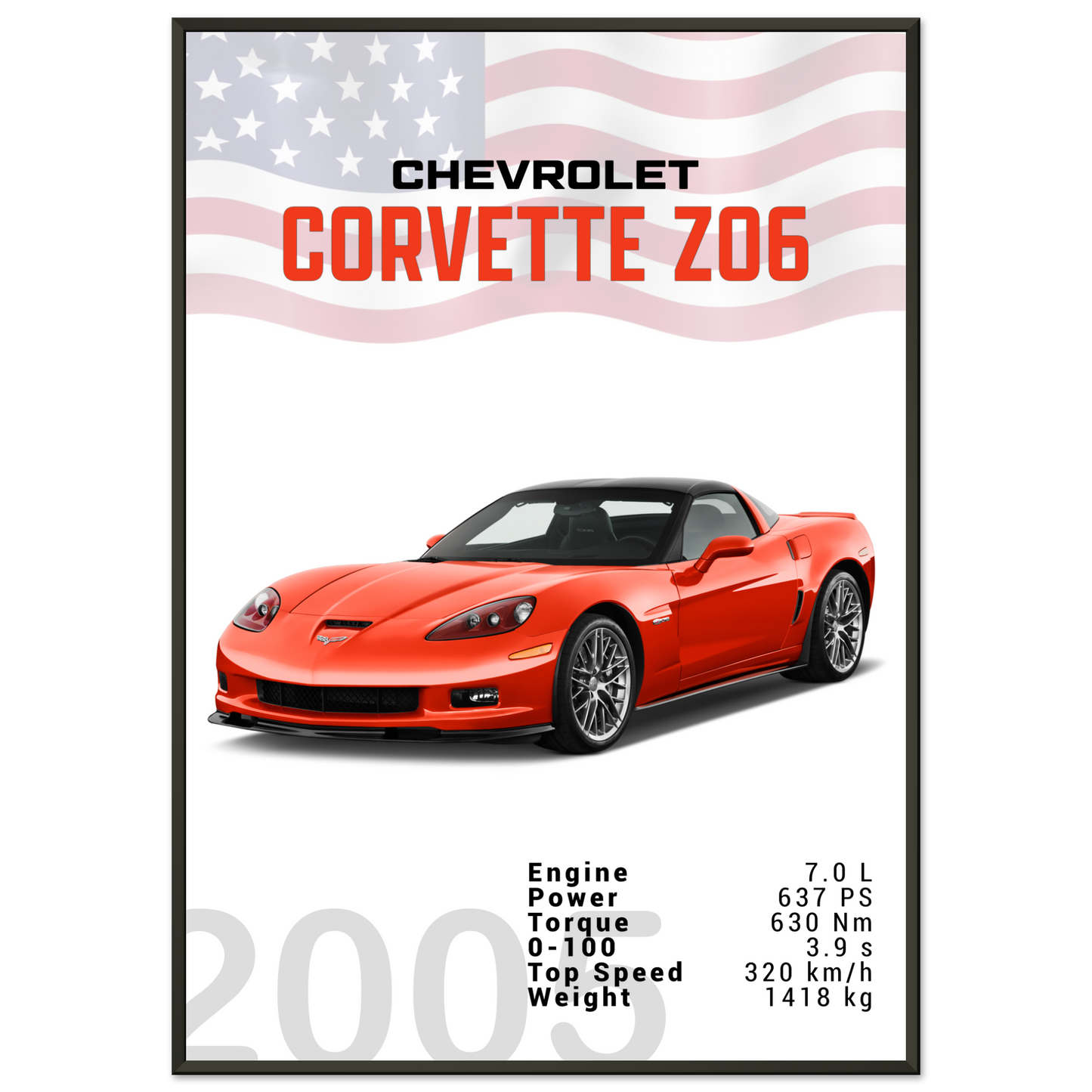 Chevorlet Corvette C6 Z06 (CHEVY04)
