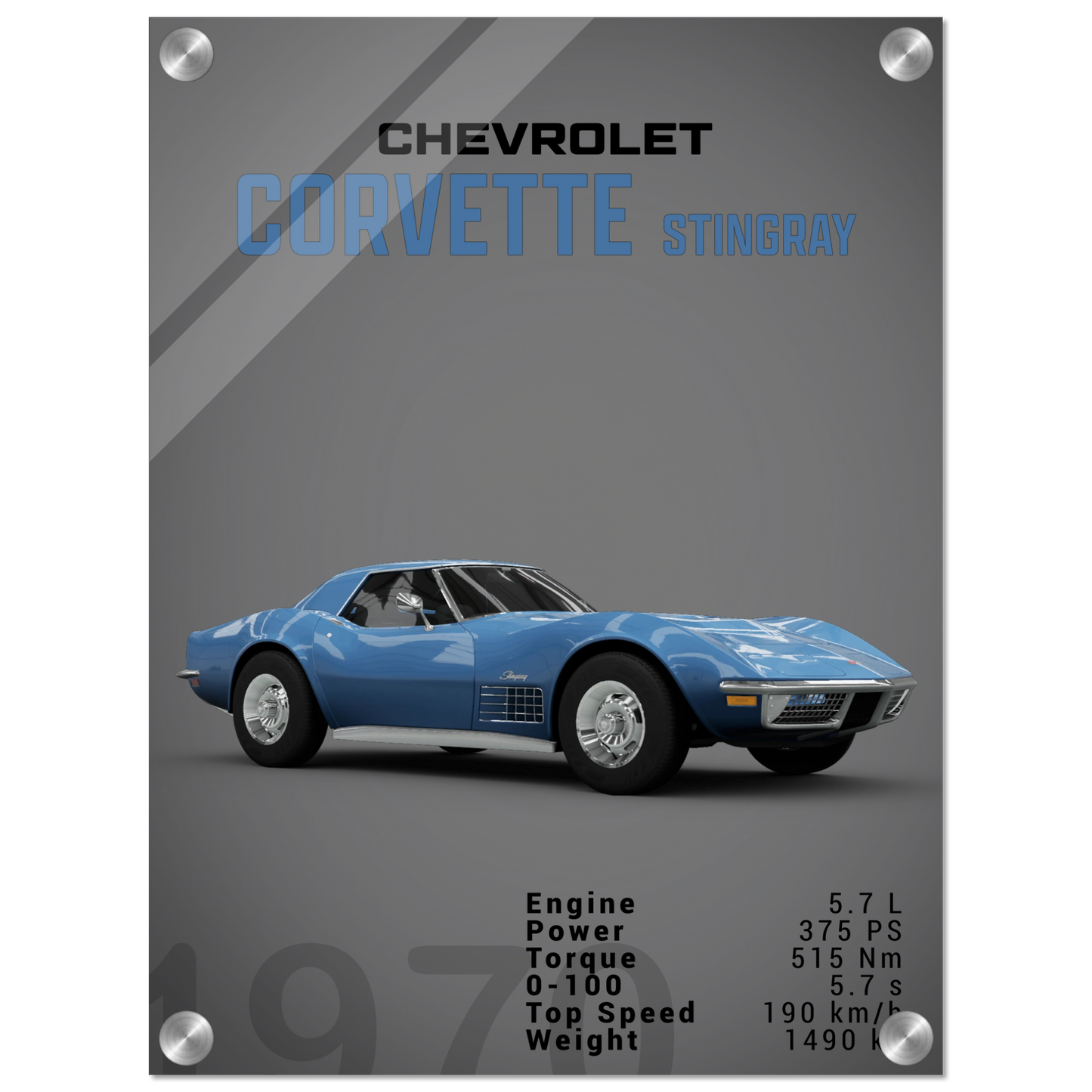 Chevorlet Corvette C3 Stingray (CHEVY06D)