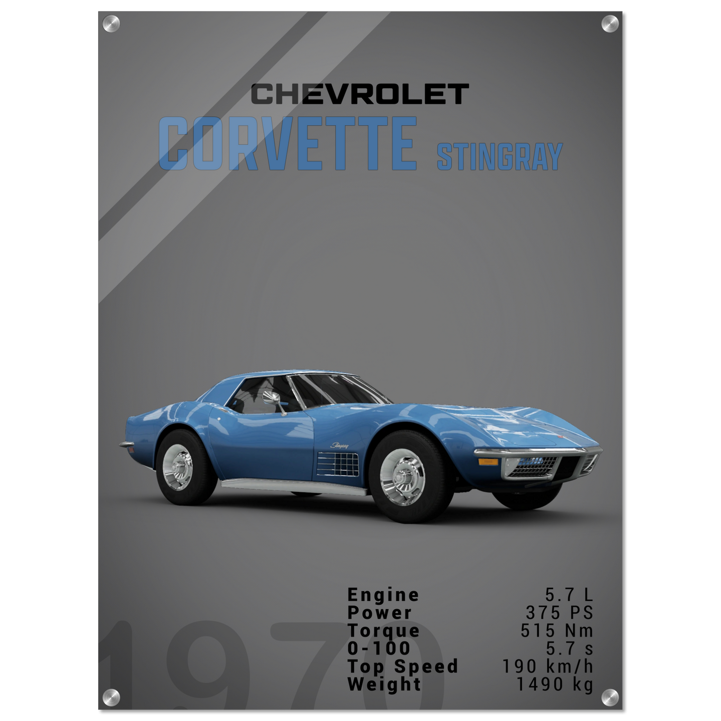Chevorlet Corvette C3 Stingray (CHEVY06D)
