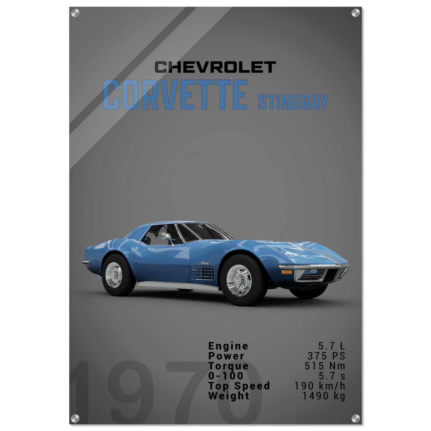Chevorlet Corvette C3 Stingray (CHEVY06D)