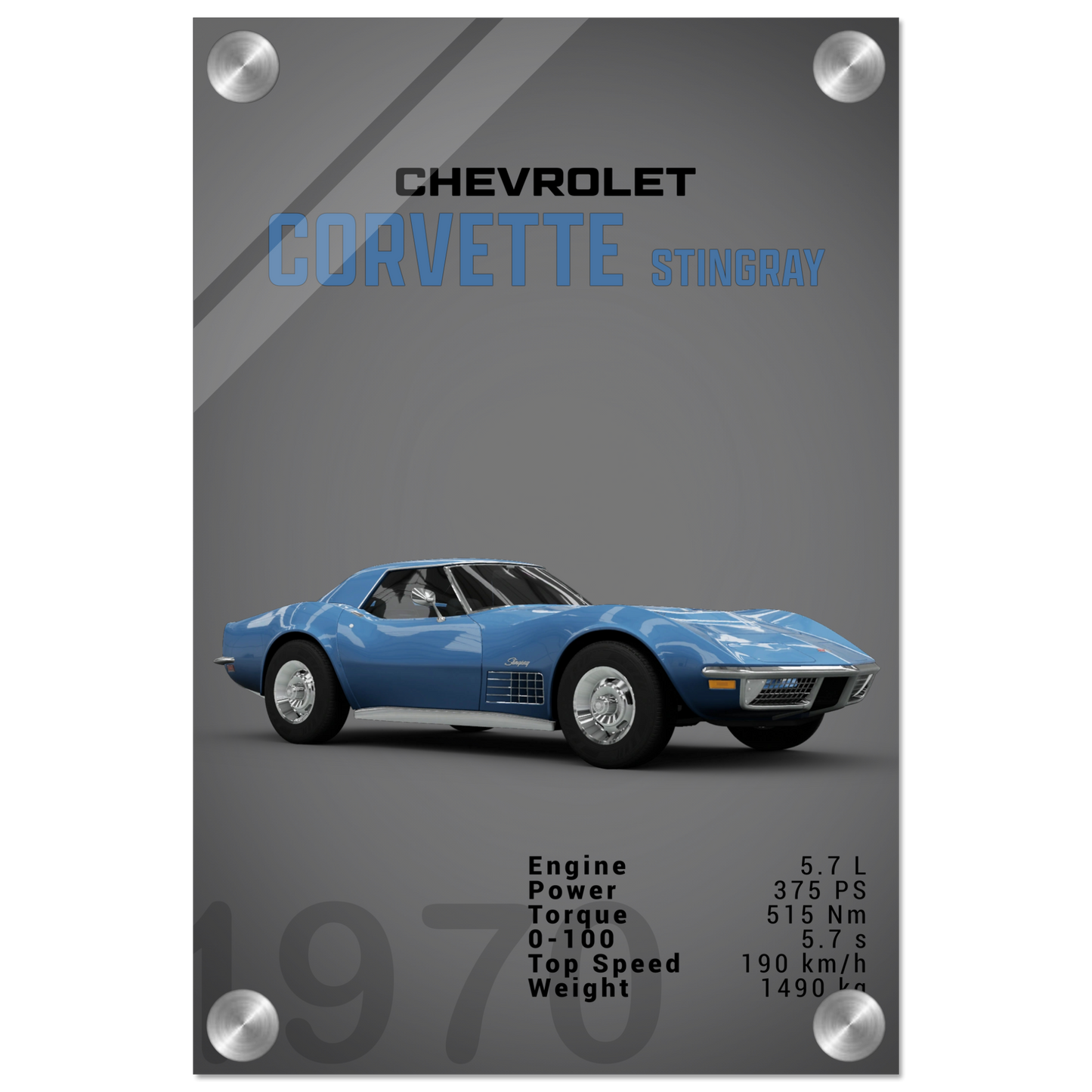 Chevorlet Corvette C3 Stingray (CHEVY06D)