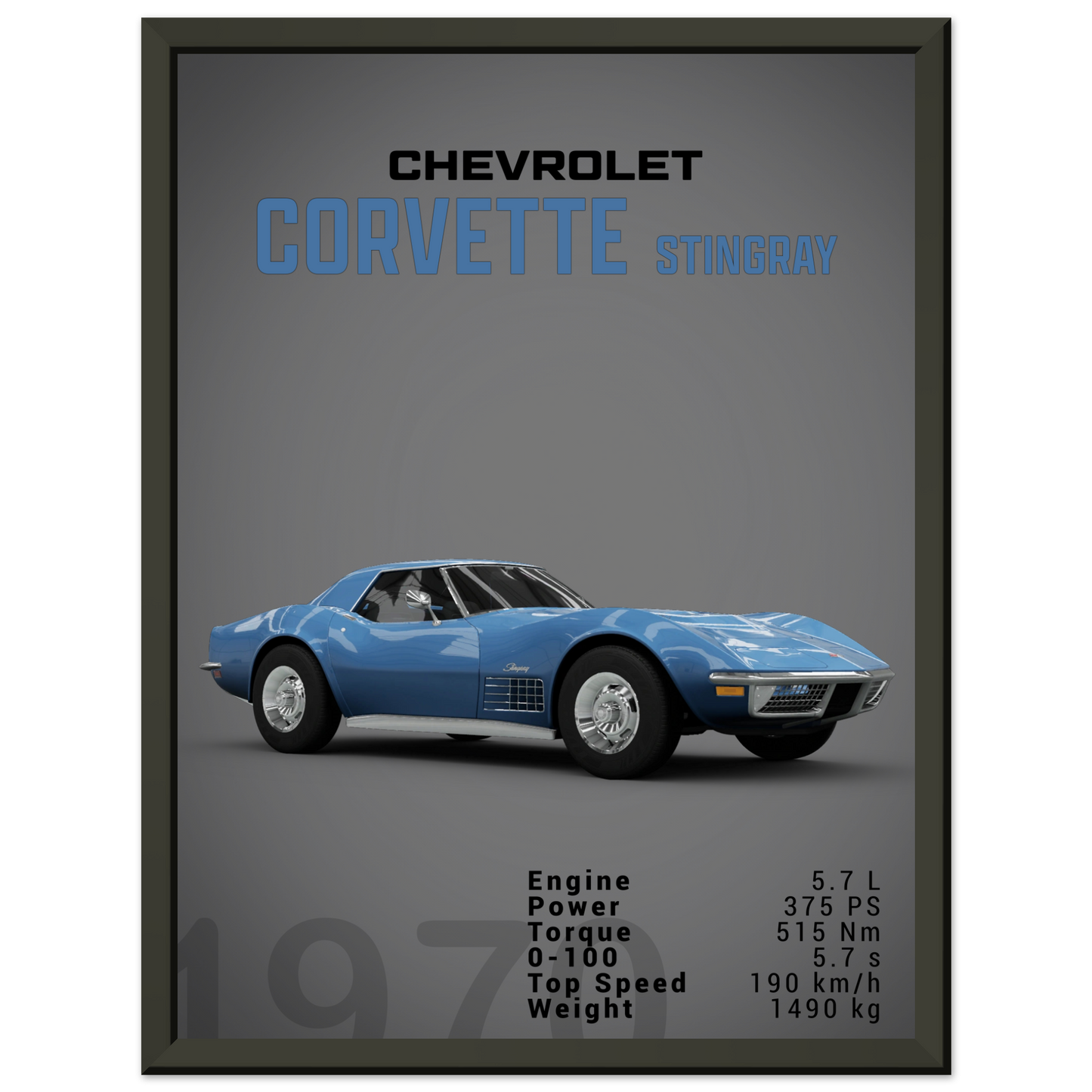 Chevorlet Corvette C3 Stingray (CHEVY06D)