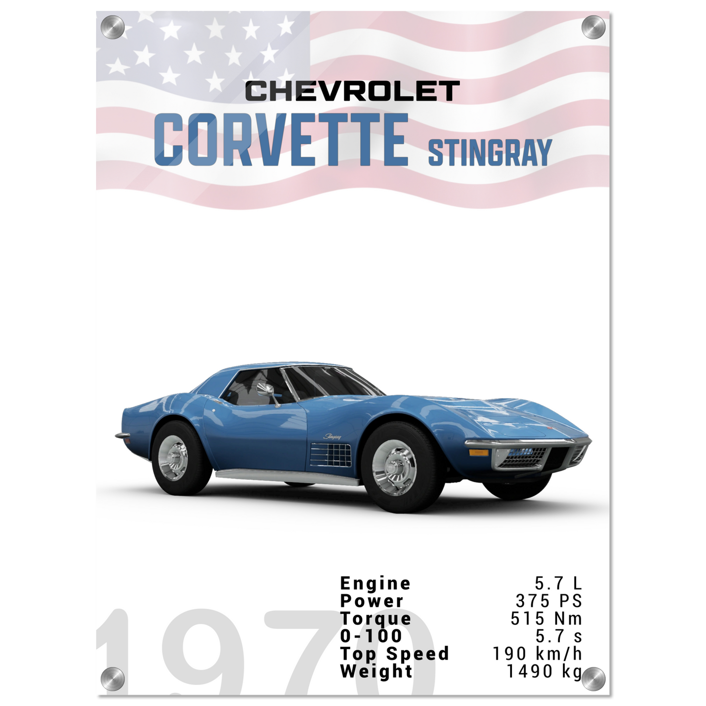 Chevorlet Corvette C3 Stingray (CHEVY06)