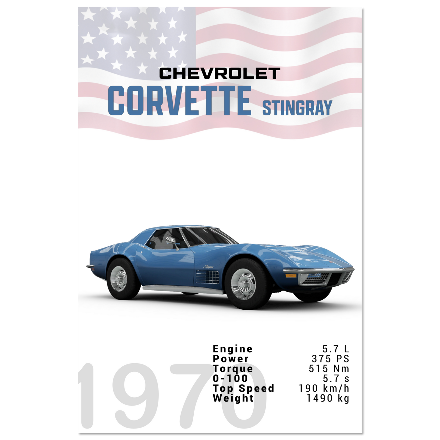 Chevorlet Corvette C3 Stingray (CHEVY06)