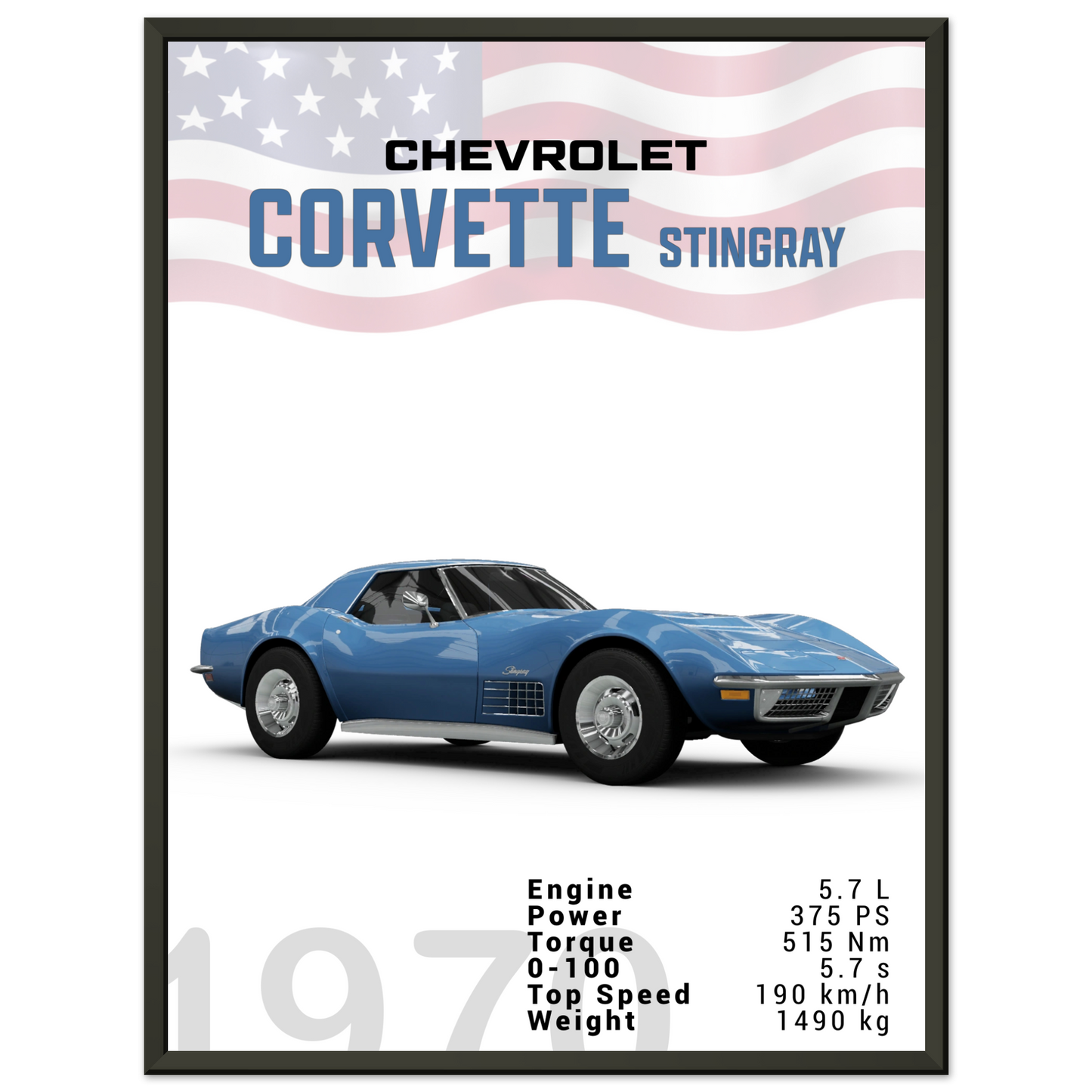 Chevorlet Corvette C3 Stingray (CHEVY06)