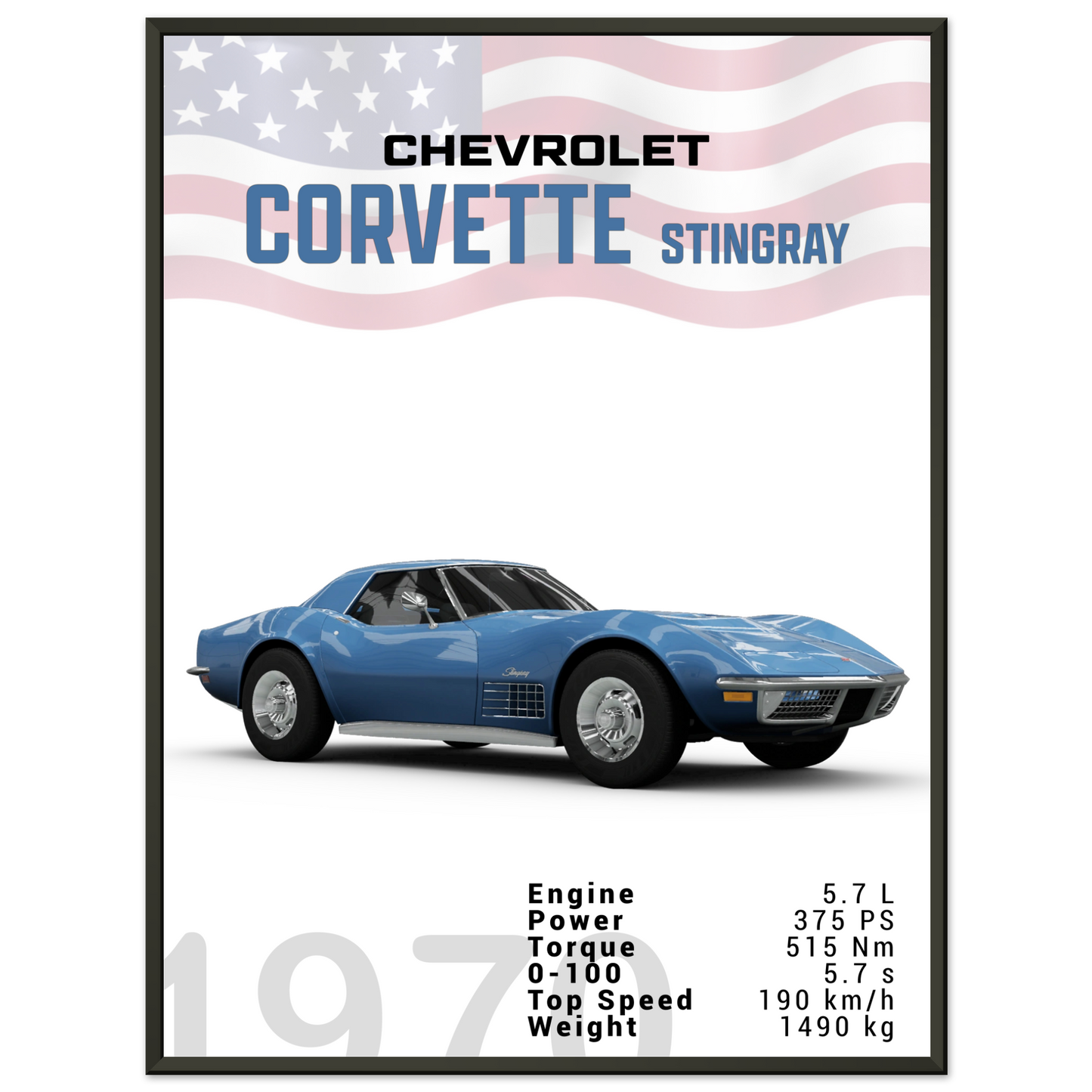 Chevorlet Corvette C3 Stingray (CHEVY06)