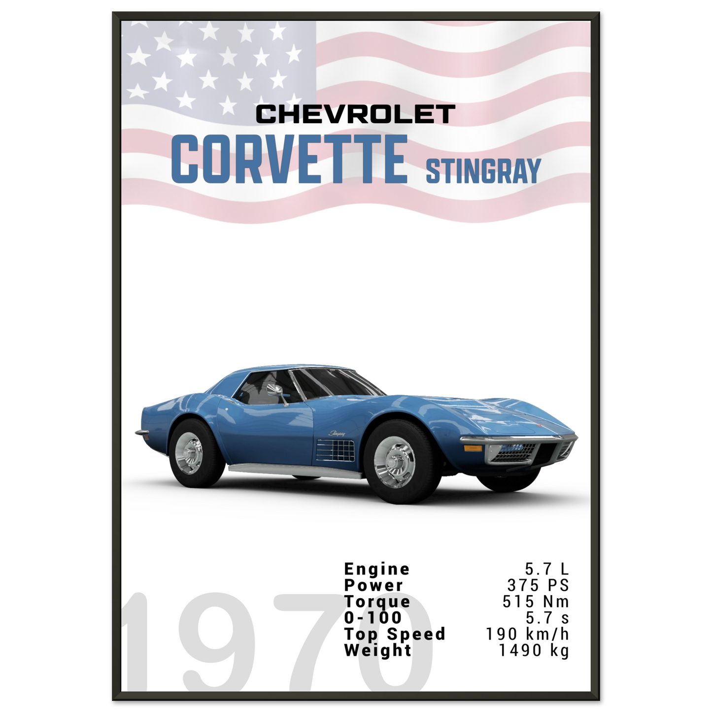 Chevorlet Corvette C3 Stingray (CHEVY06)