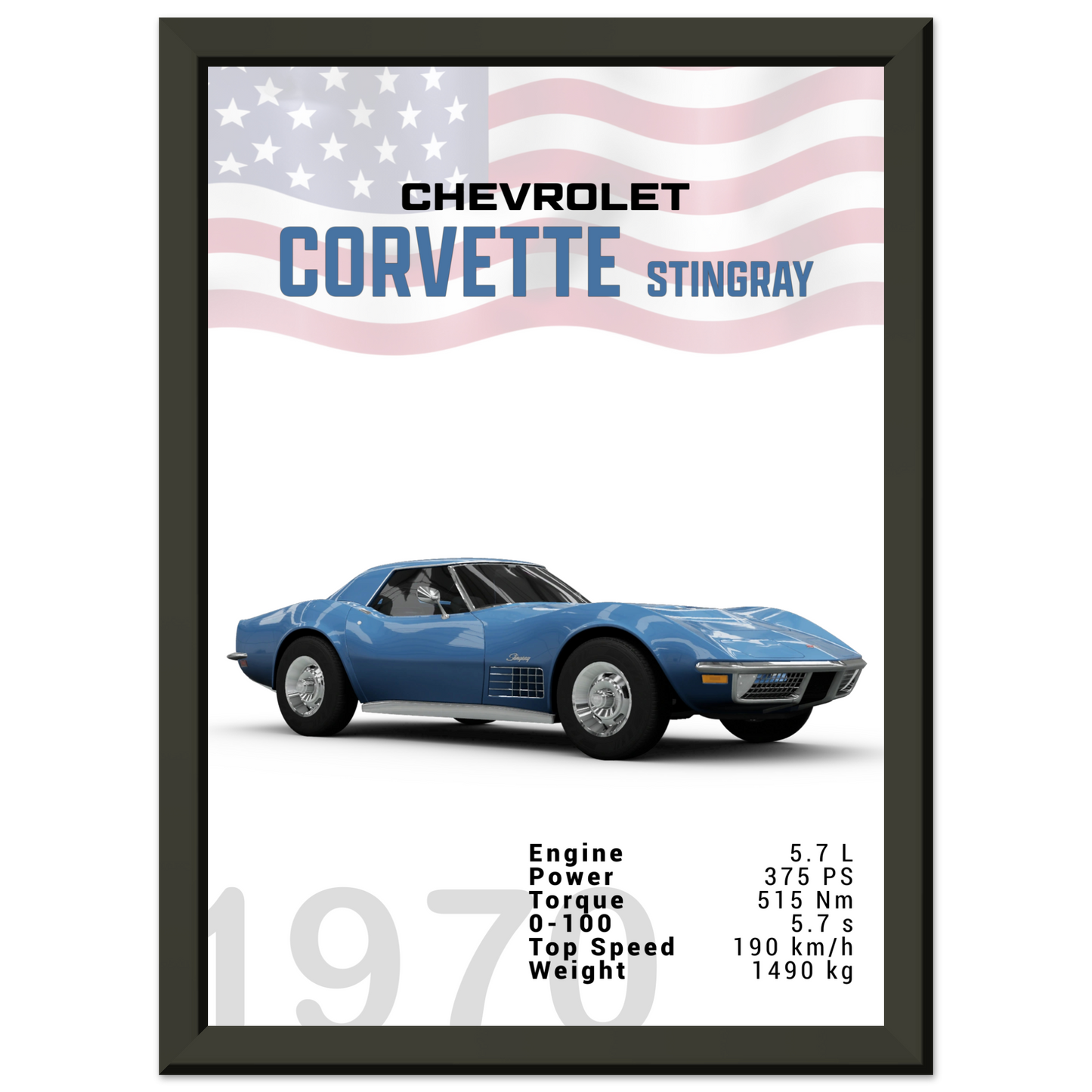 Chevorlet Corvette C3 Stingray (CHEVY06)