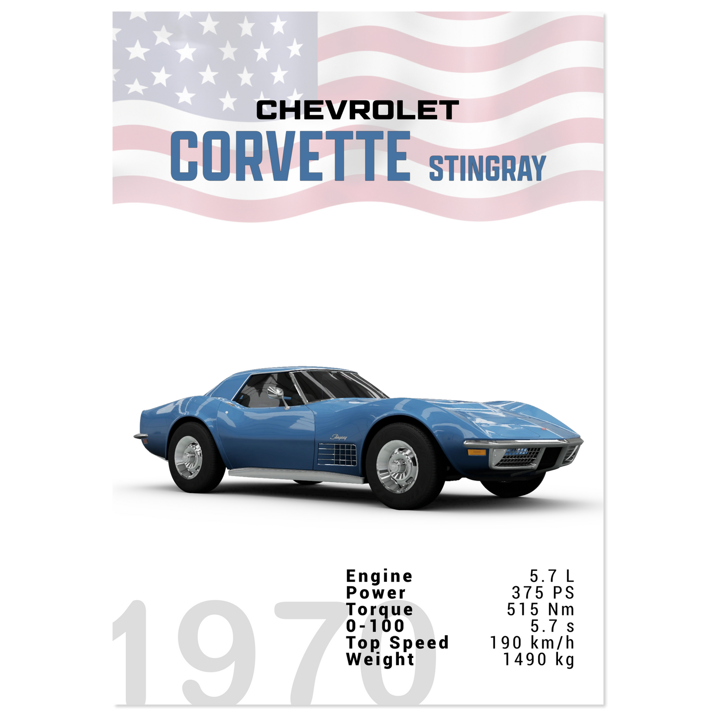 Chevorlet Corvette C3 Stingray (CHEVY06)
