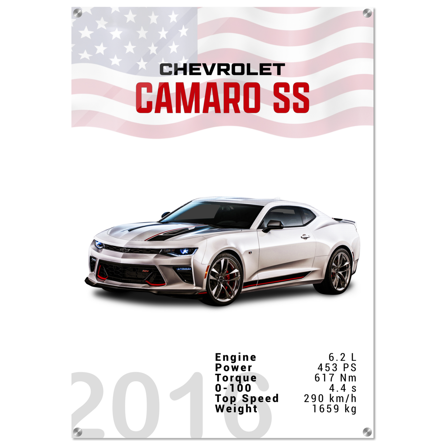 Chevorlet Camaro SS 2016 (CHEVY09)