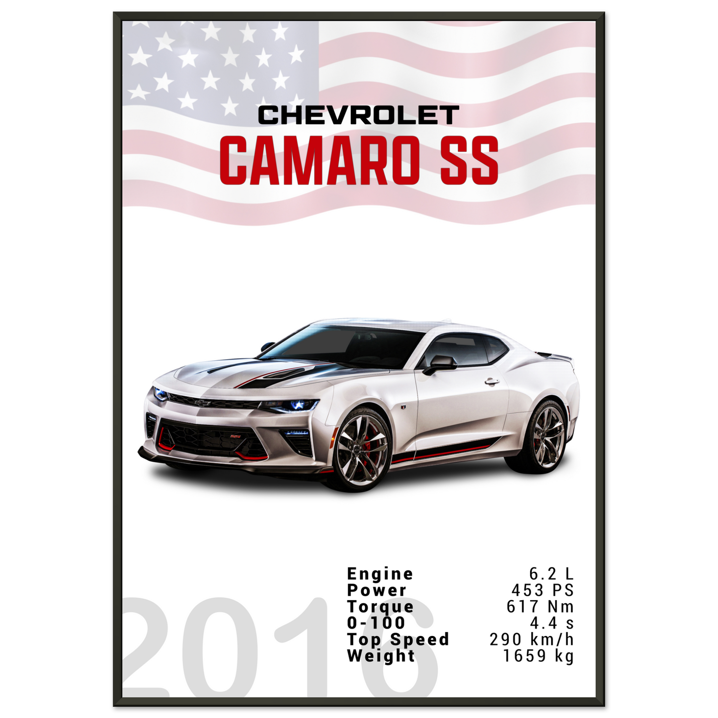 Chevorlet Camaro SS 2016 (CHEVY09)