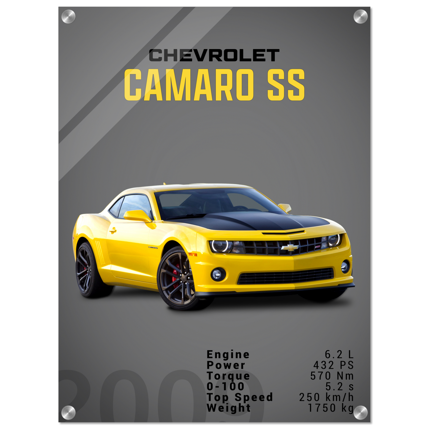 Chevorlet Camaro SS 2009 (CHEVY10D)