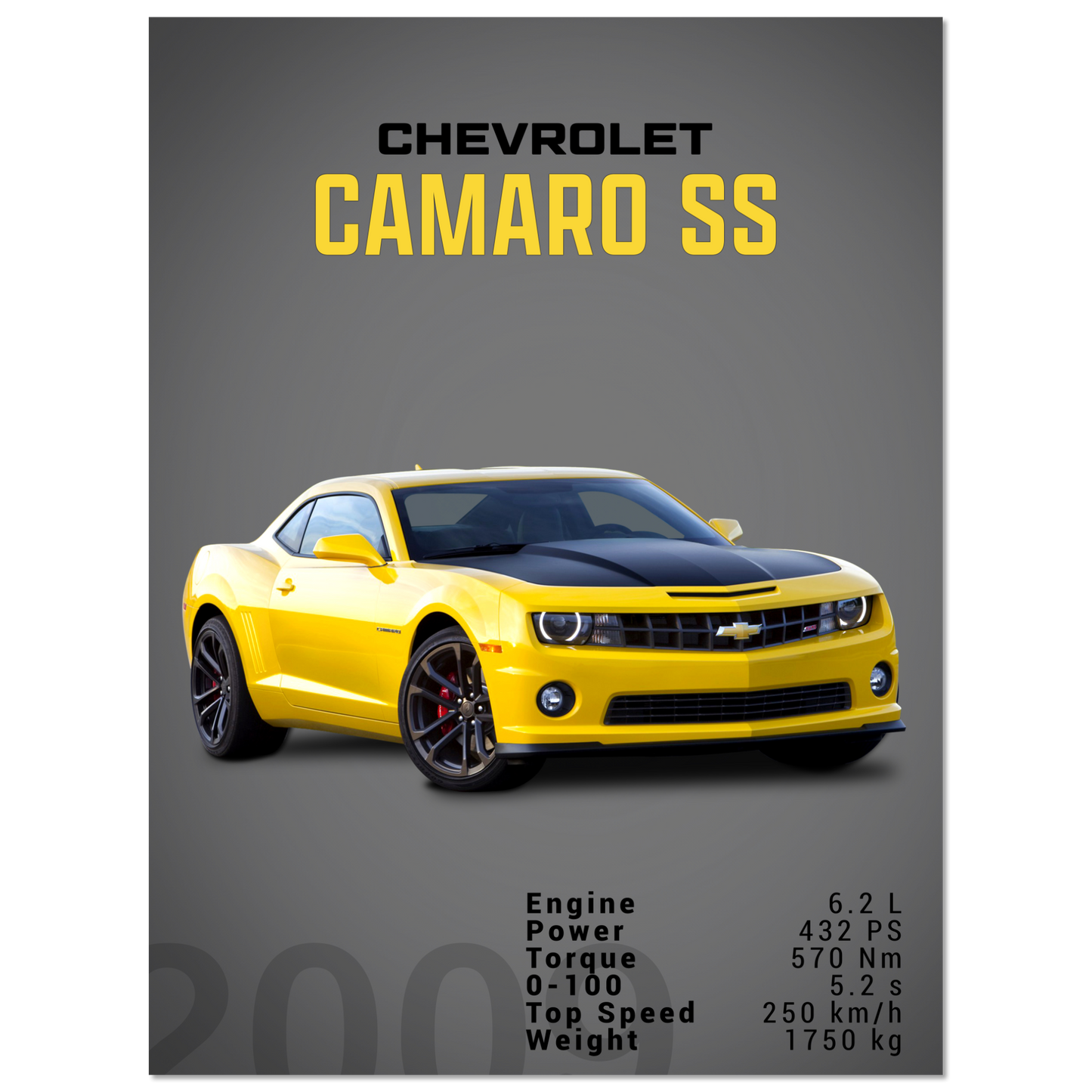 Chevorlet Camaro SS 2009 (CHEVY10D)