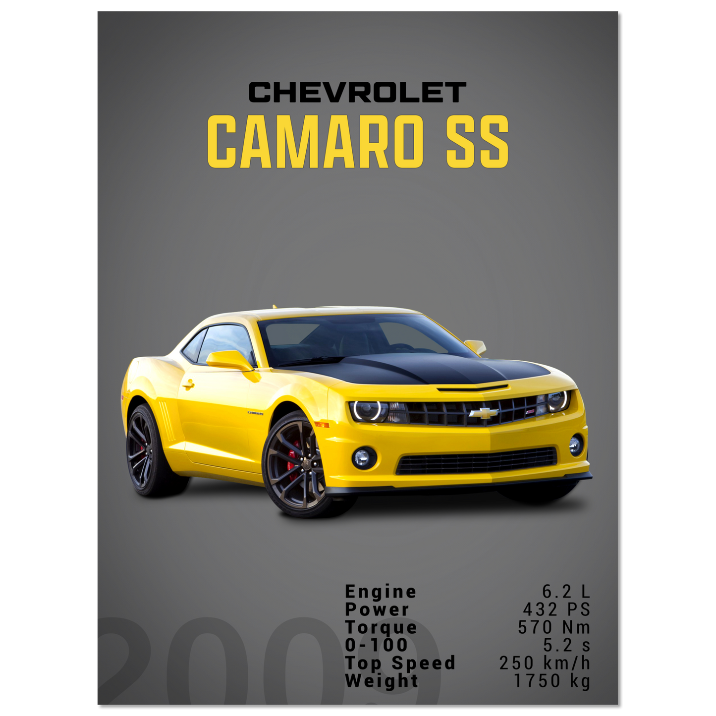 Chevorlet Camaro SS 2009 (CHEVY10D)
