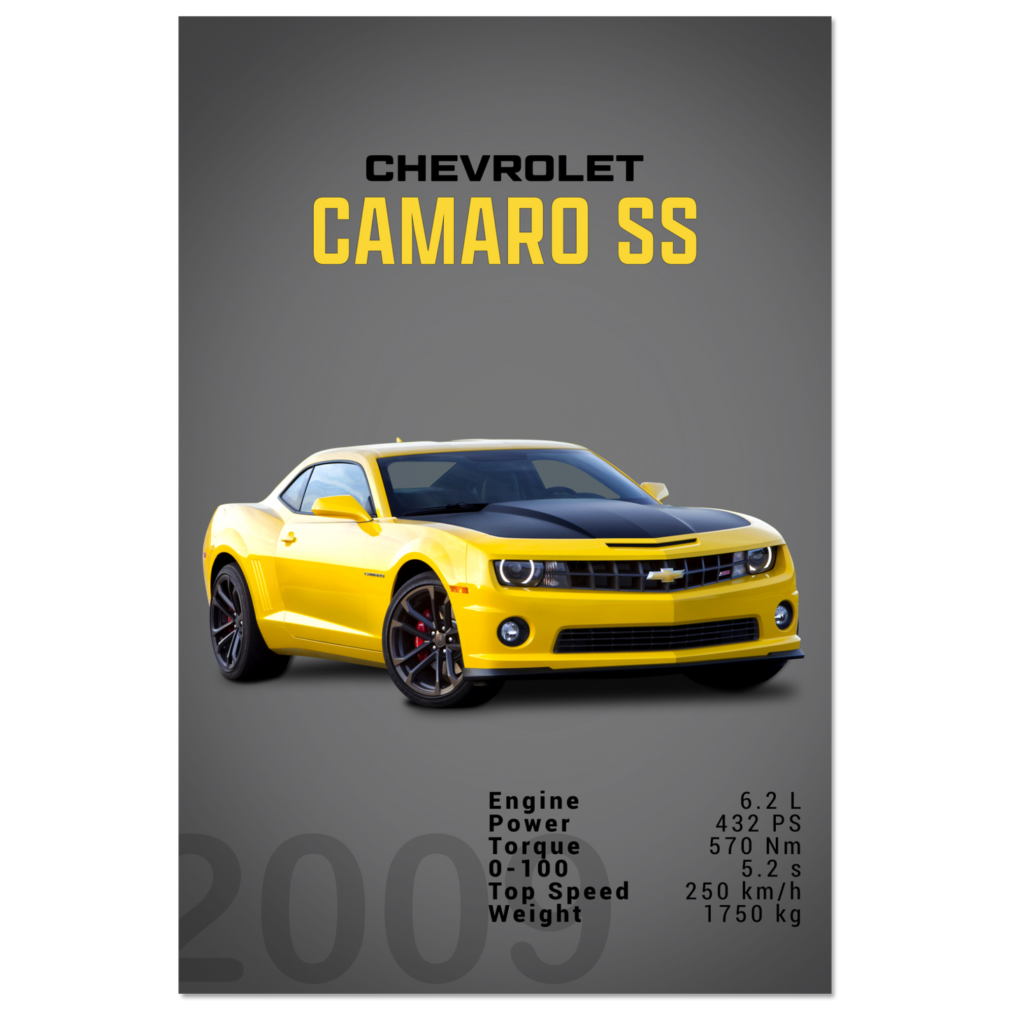 Chevorlet Camaro SS 2009 (CHEVY10D)
