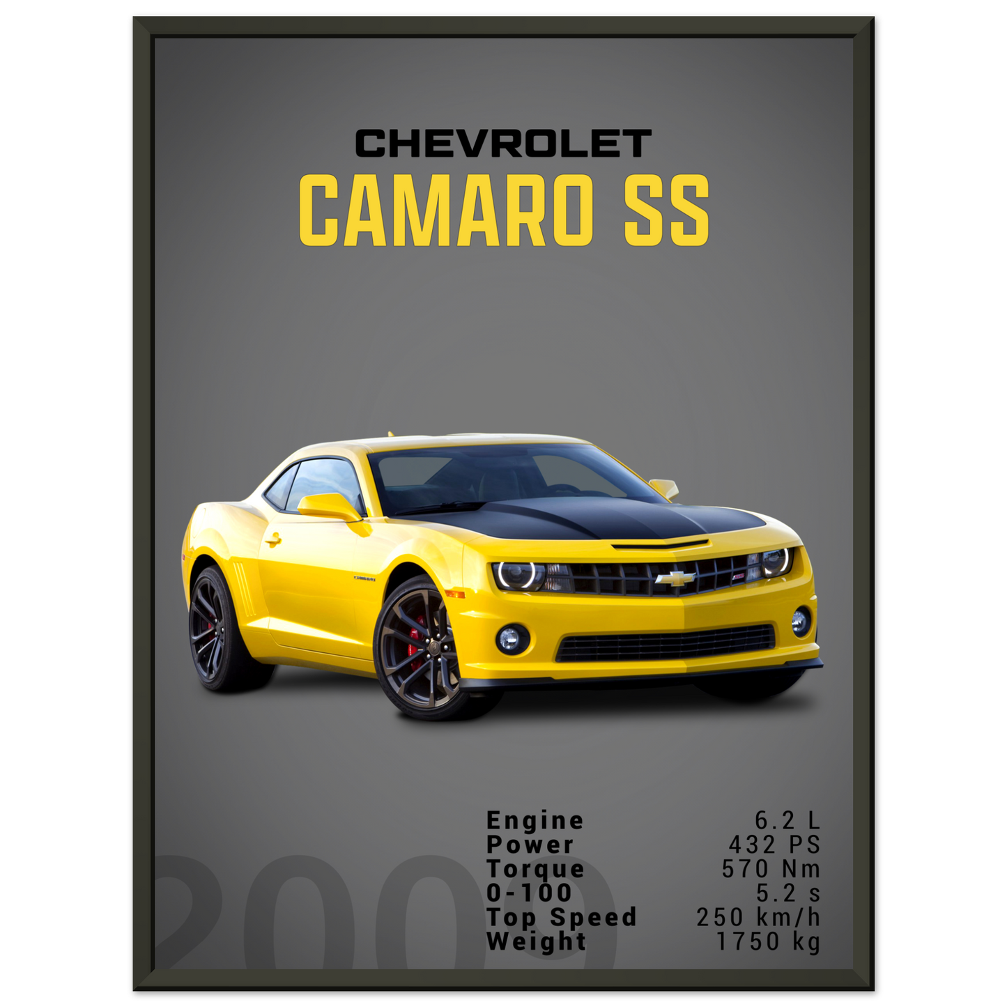 Chevorlet Camaro SS 2009 (CHEVY10D)